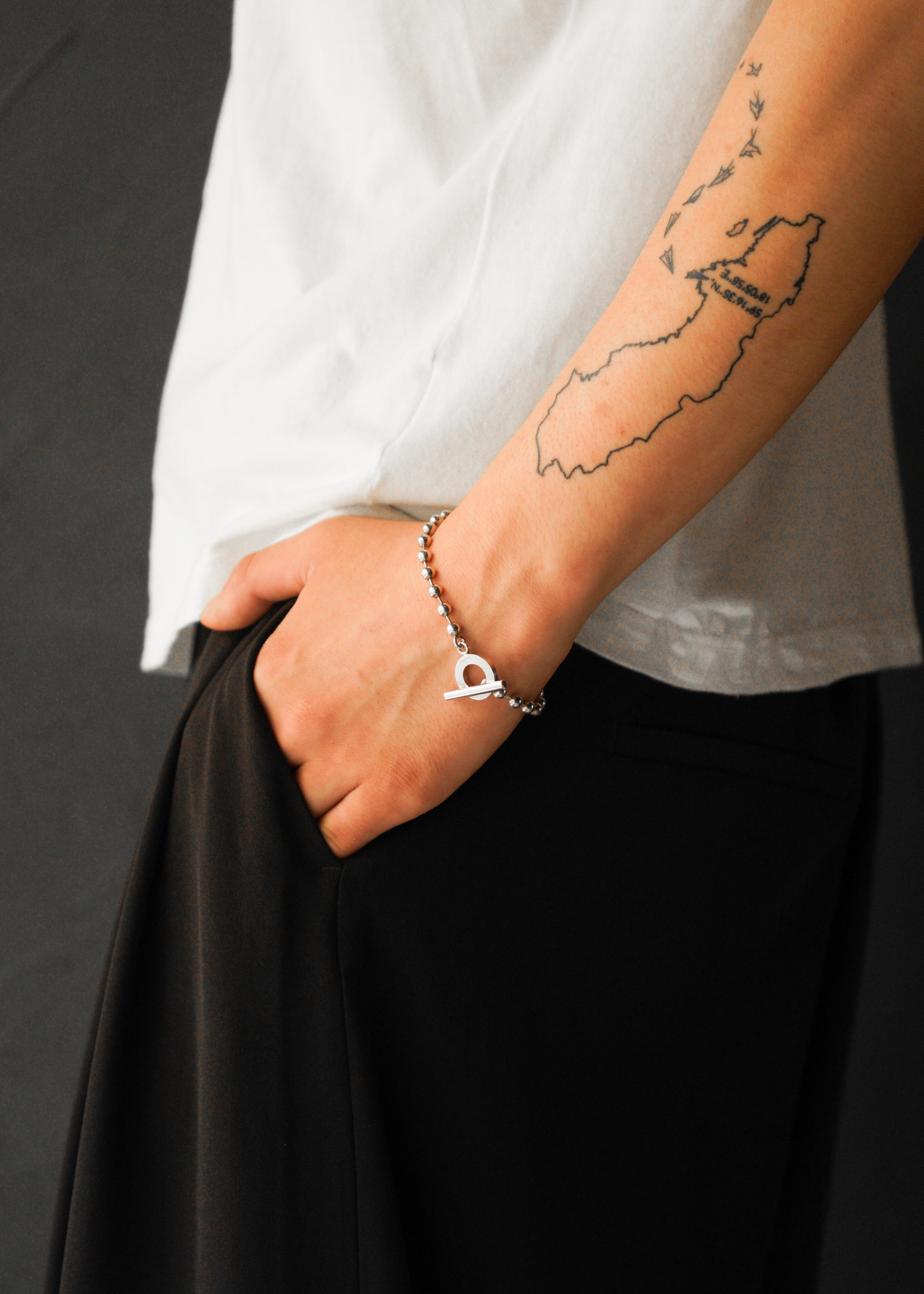 90-00’s GUCCI ball chain bracelet