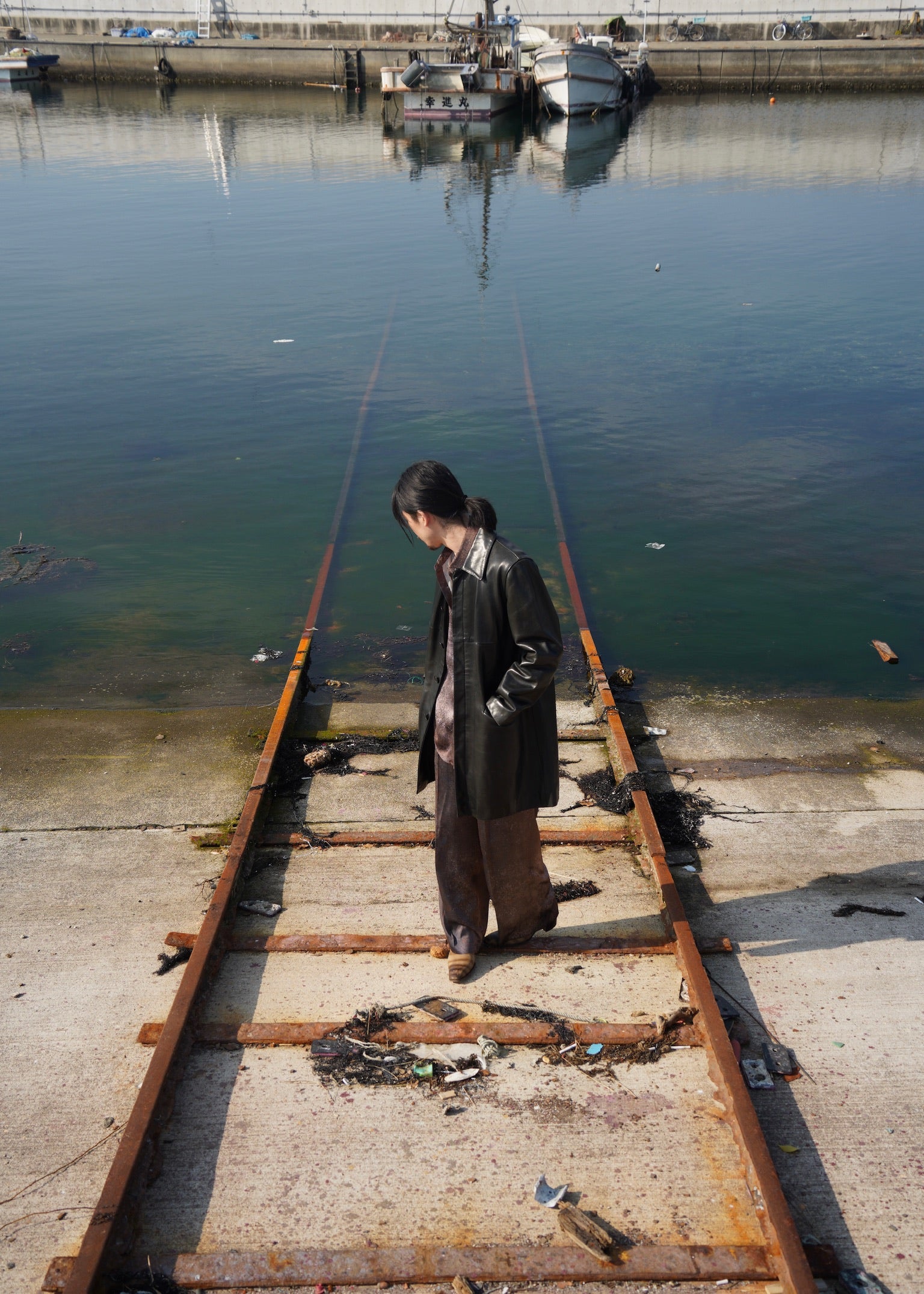 SASAKI SATORU 26SS double breasted long jacket