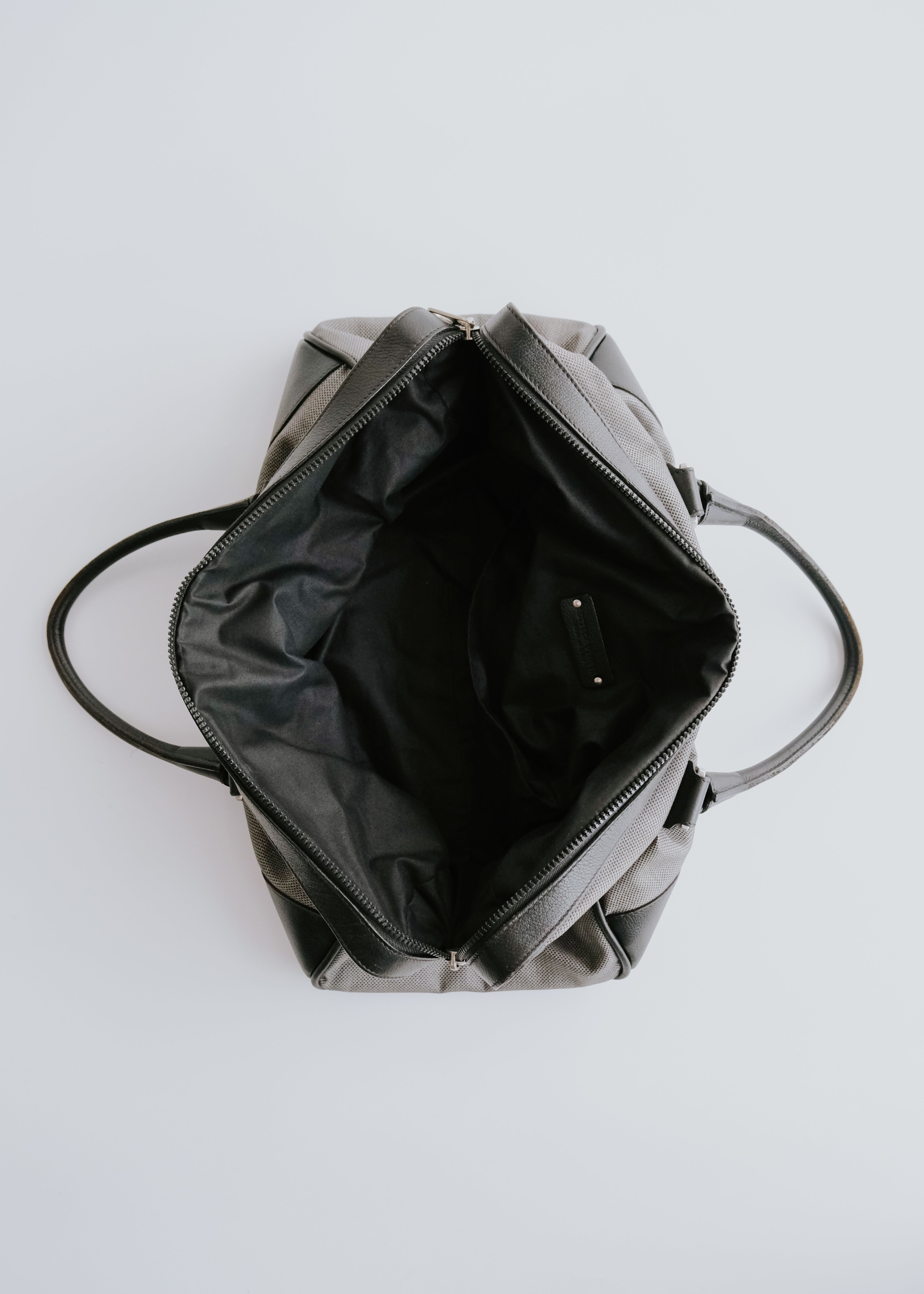 00-10's BOTTEGA VENETA leather combination boston bag