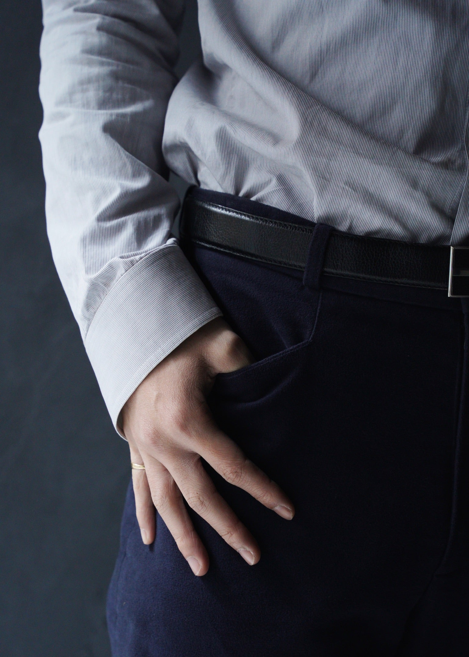 90’s A.P.C mole skin straight pants
