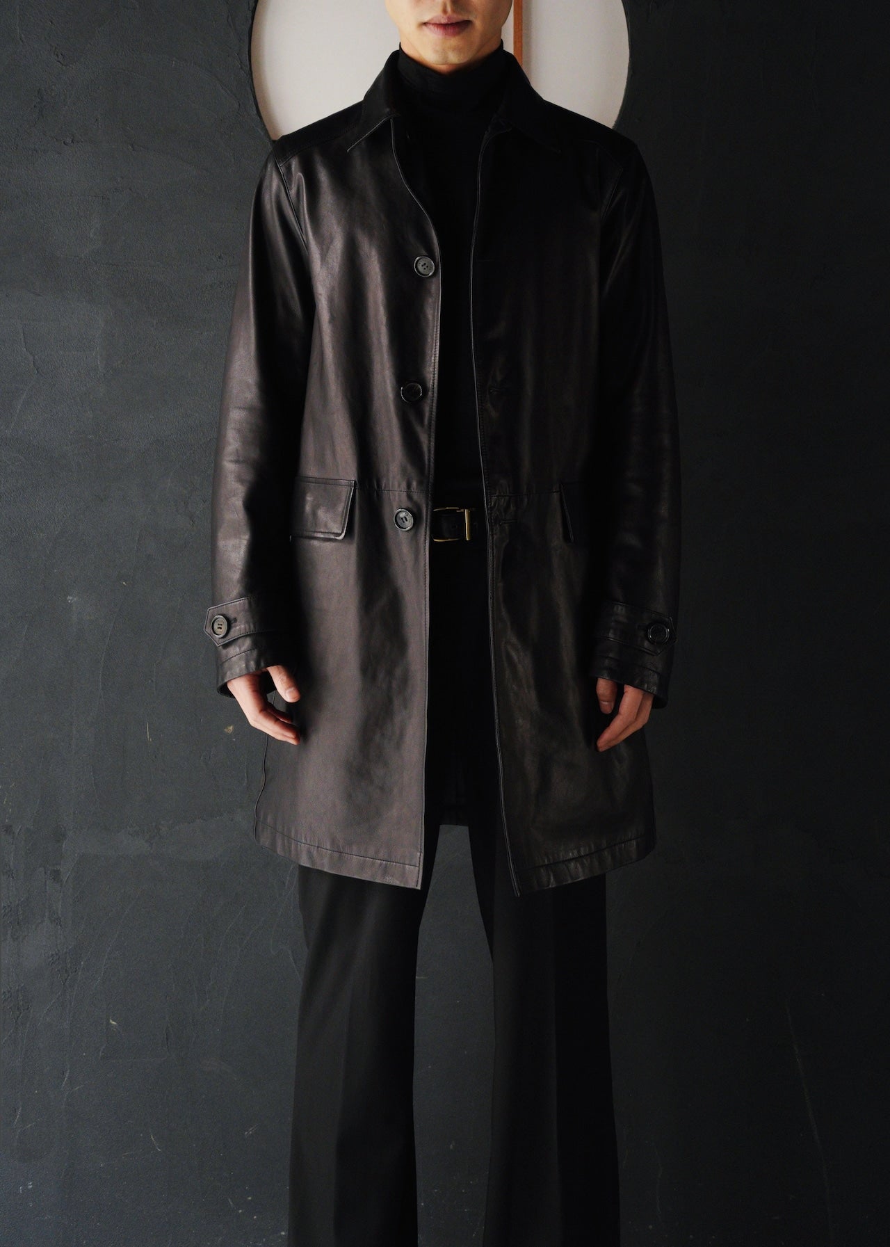 CETTEN | 00's PRADA SPORT reversible leather car coat