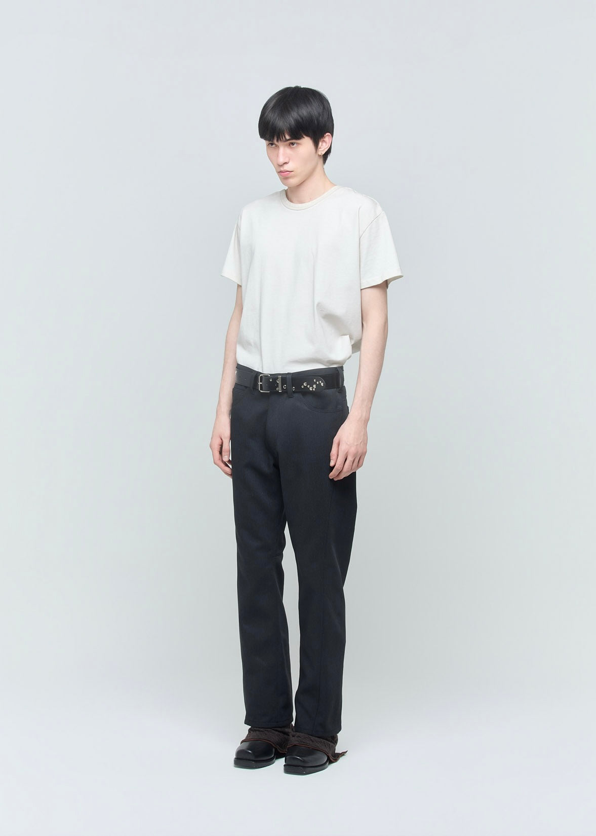 SHOOP 26AW DRAPED BOOTCUT PANTS