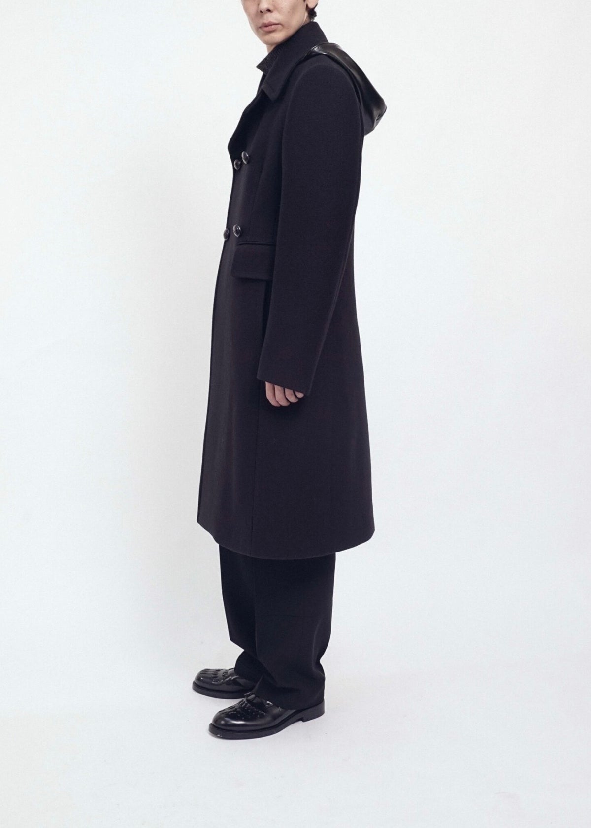 NAMACHEKO 26AW RAGNALL COAT / BLACK