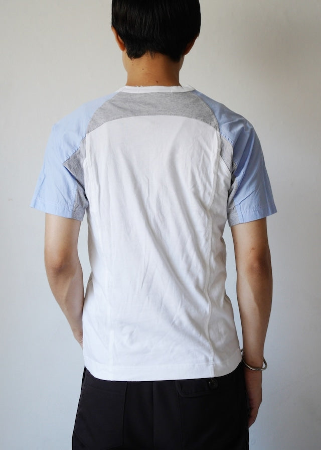 Comme des Garcons SHIRT 16SS cotton switching raglan t shirt