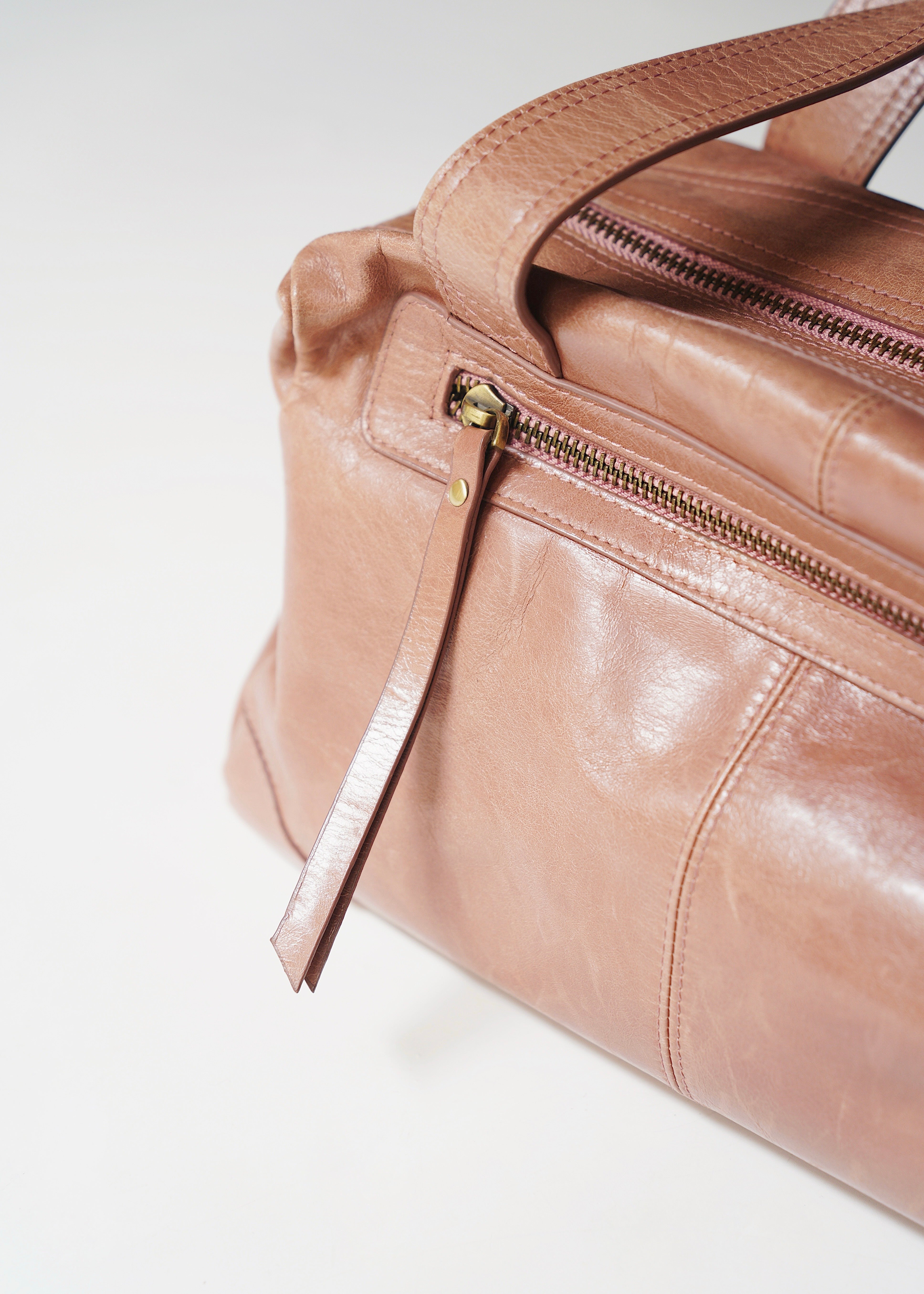 00's BALENCIAGA leather boston bag