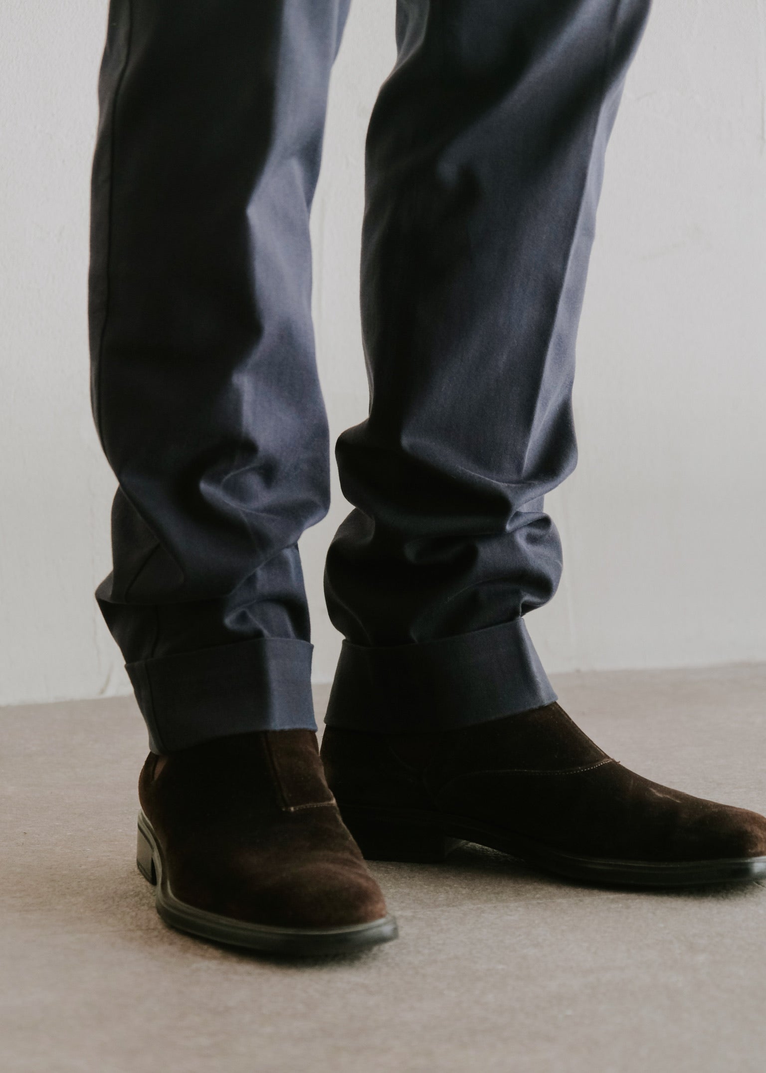 GUCCI 12SS by Frida Giannini center creased tapered cotton trousers
