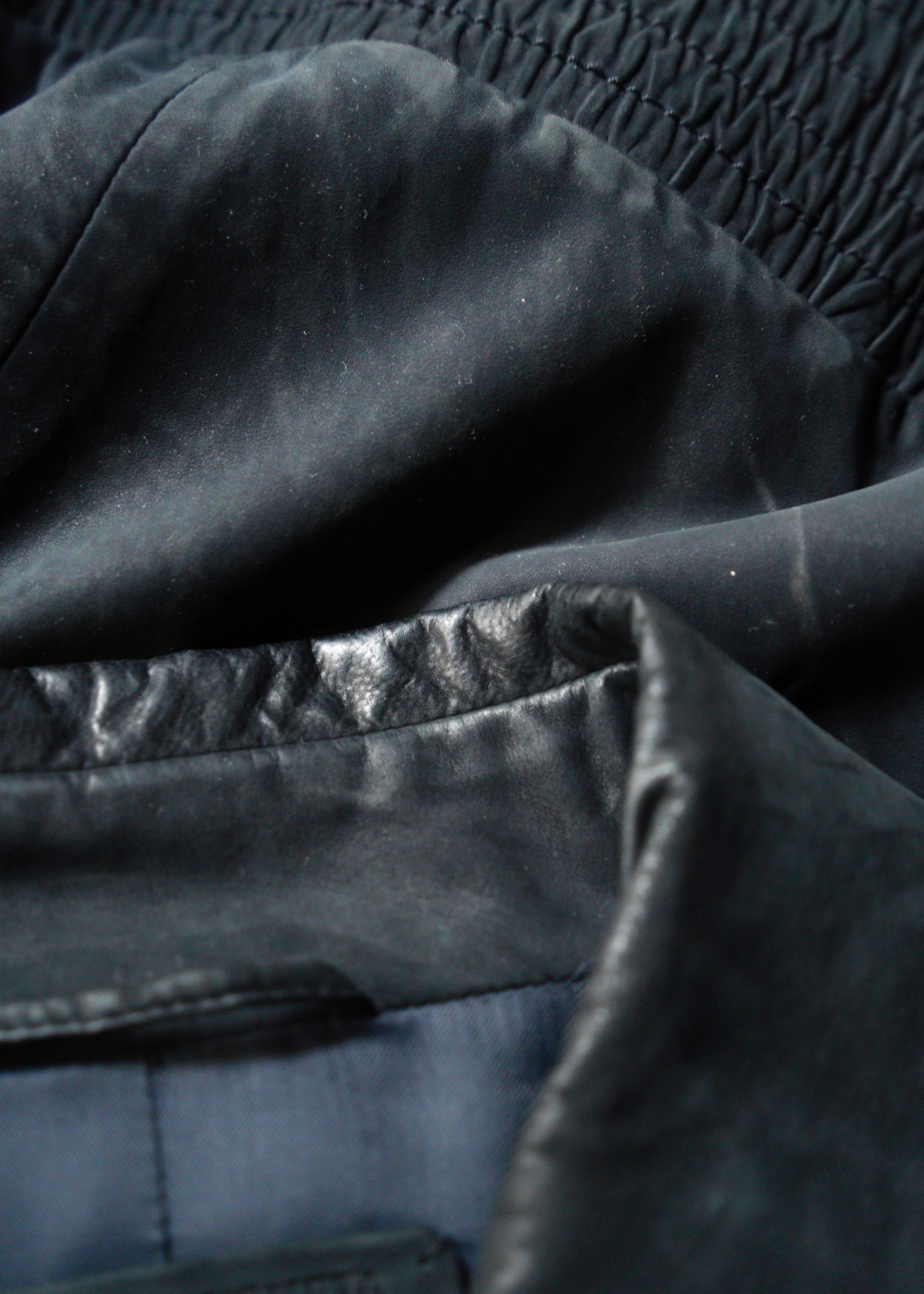 00-10’s BOTTEGA VENETA suede leather field jacket