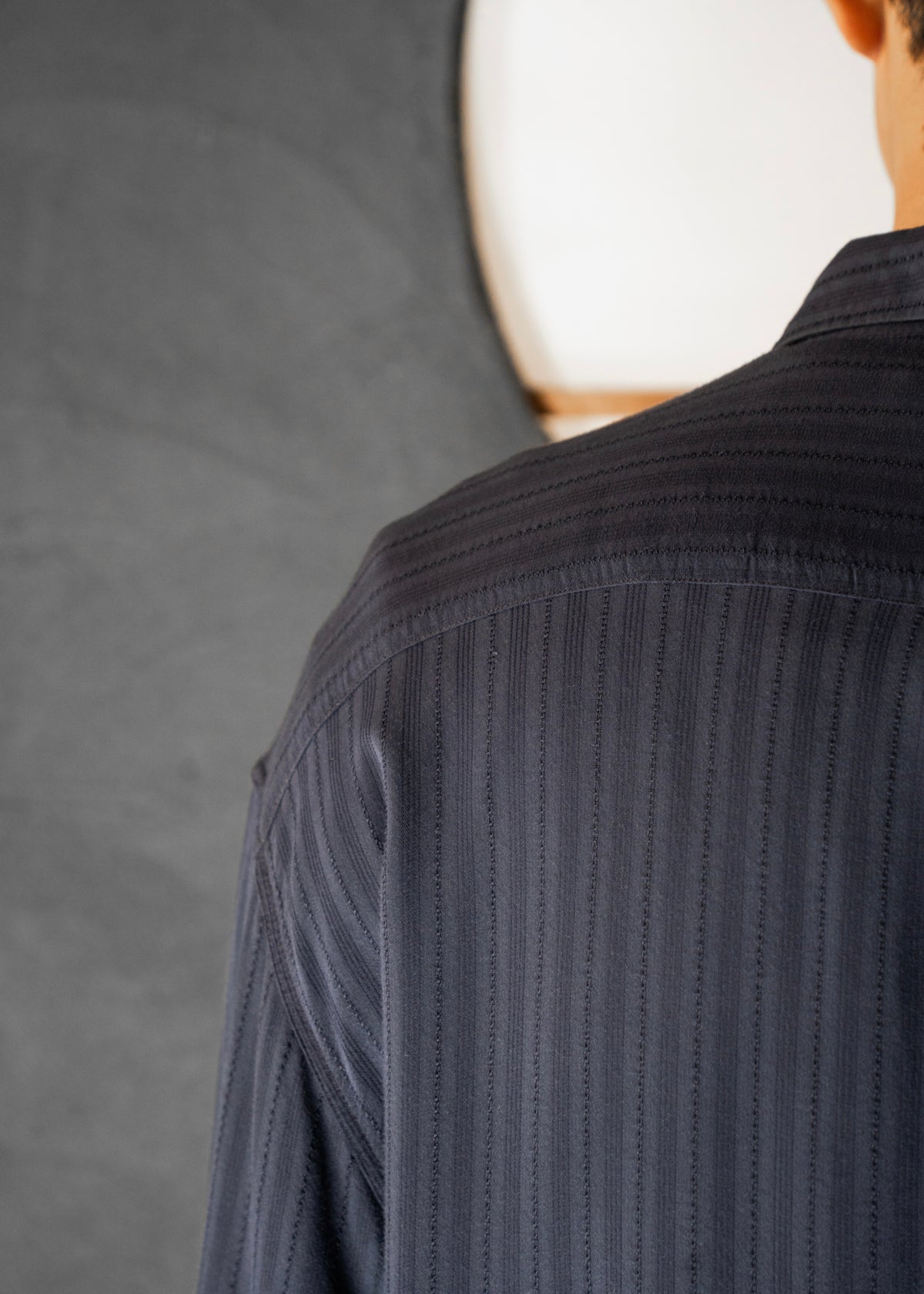 90's EMPORIO ARMANI light weight regular collar shirt