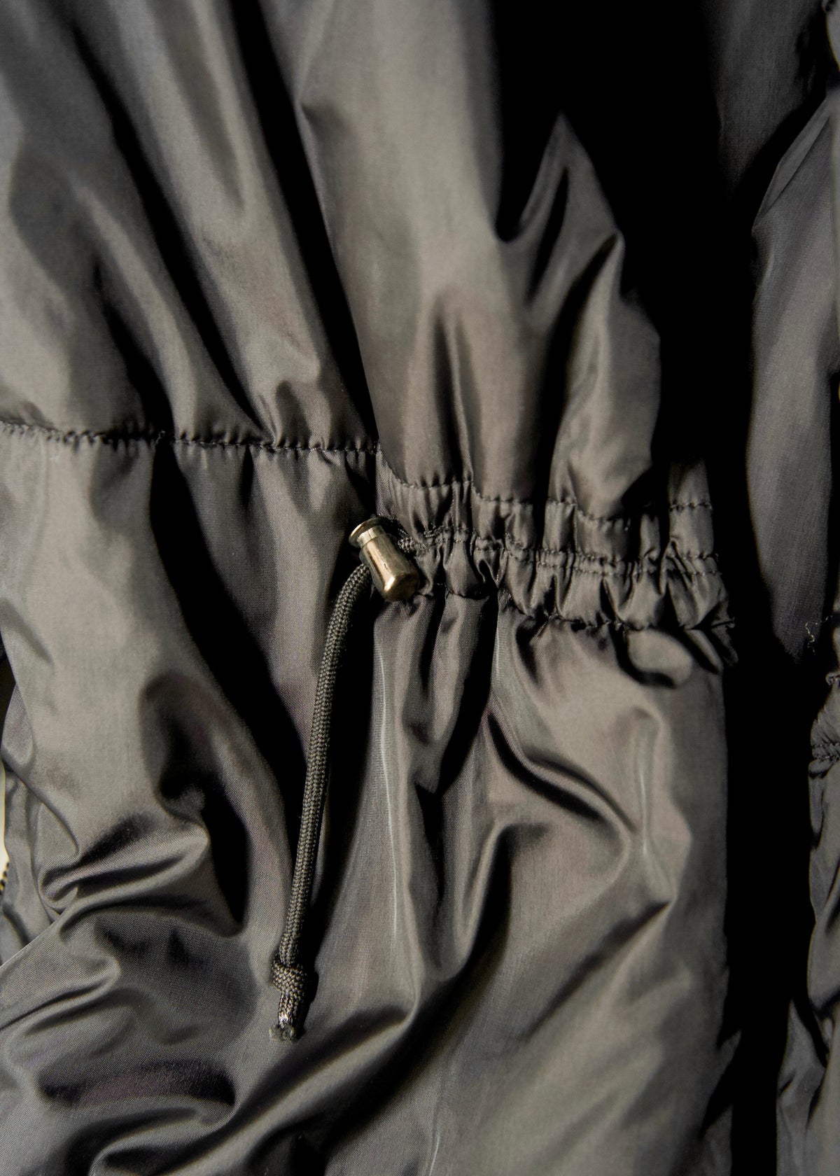DIRK BIKKEMBERGS 99AW space collar zip up nylon jacket
