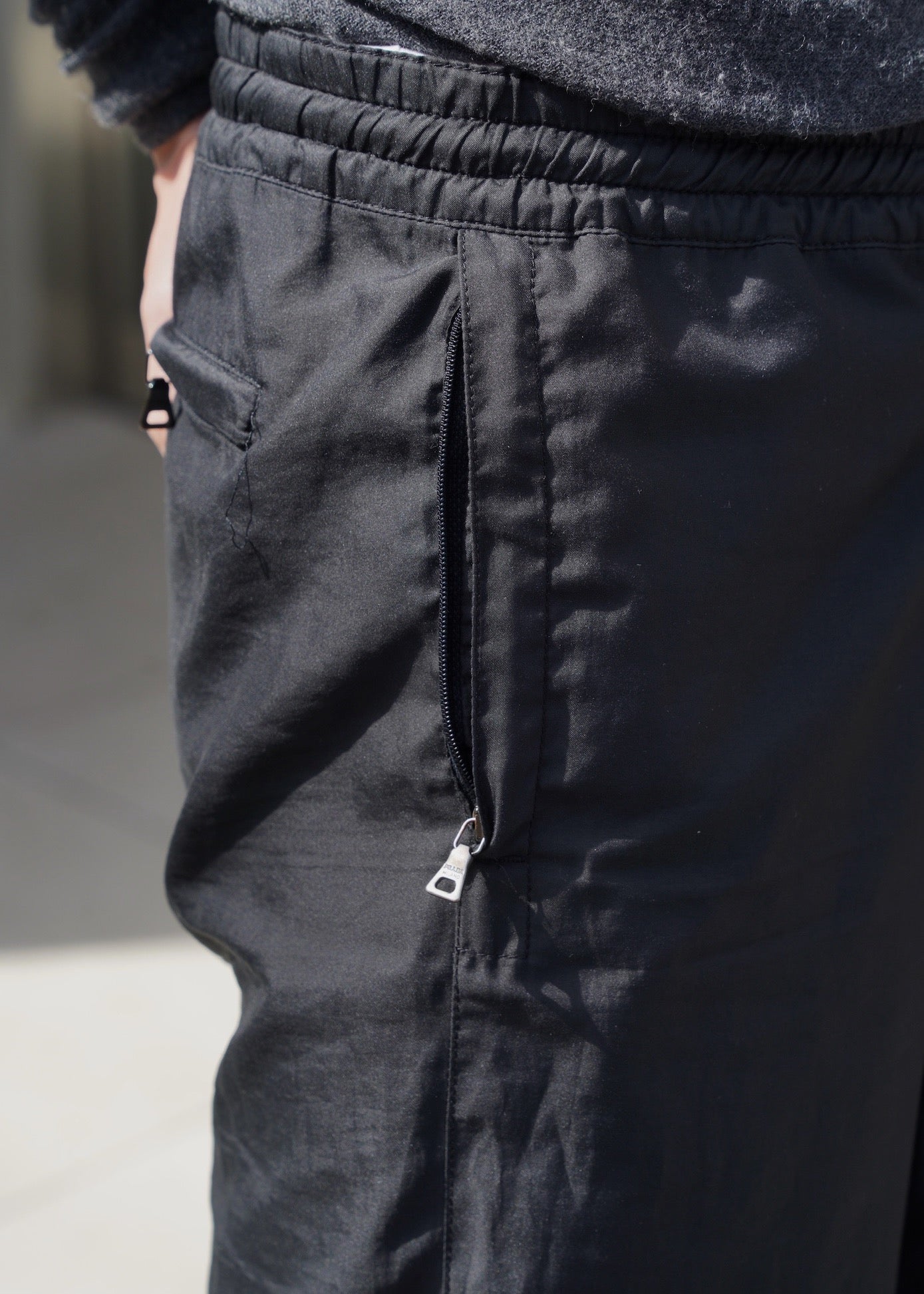 00's PRADA SPORT side zip trousers