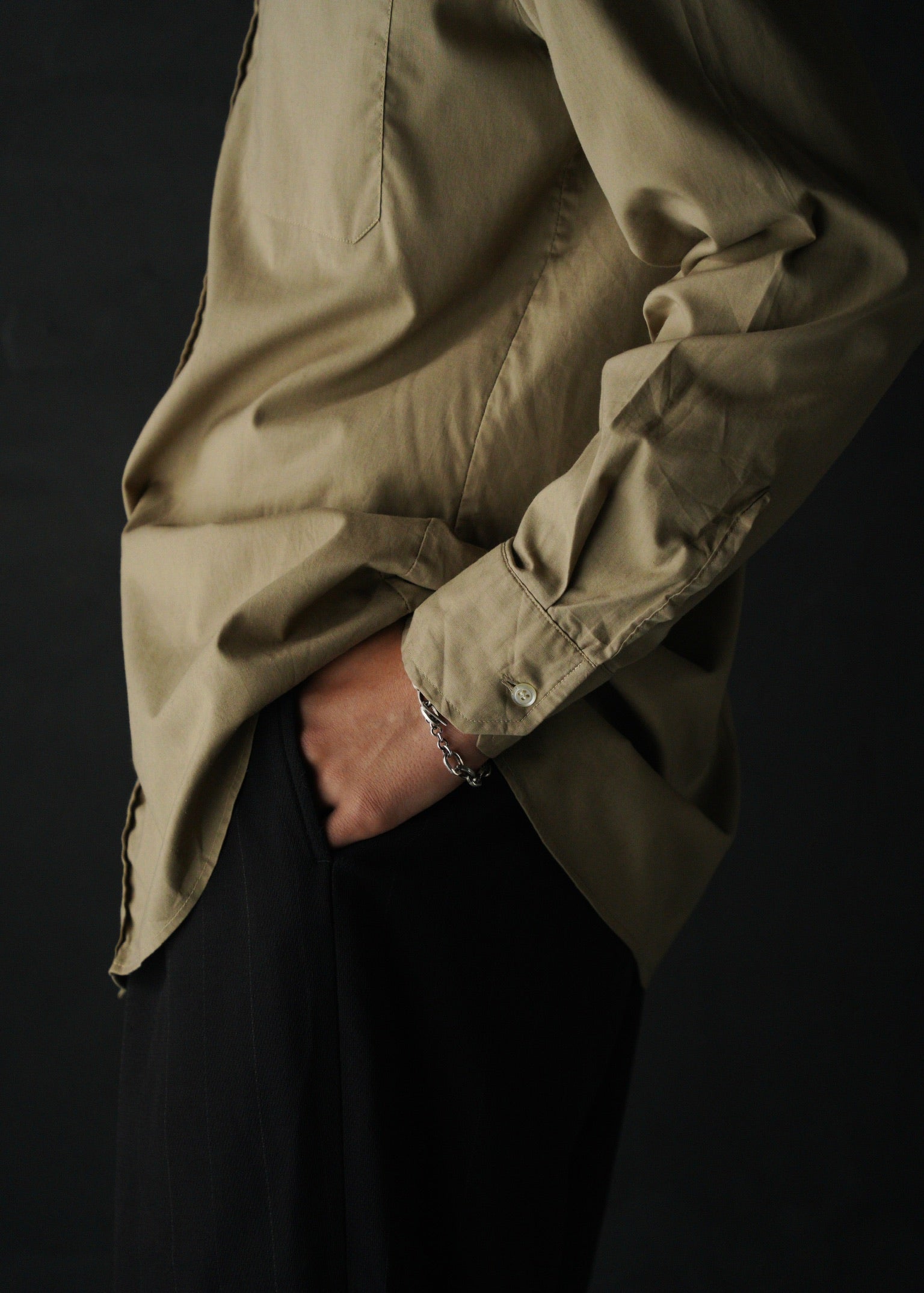 80’s Euro vintage wide collar shirt