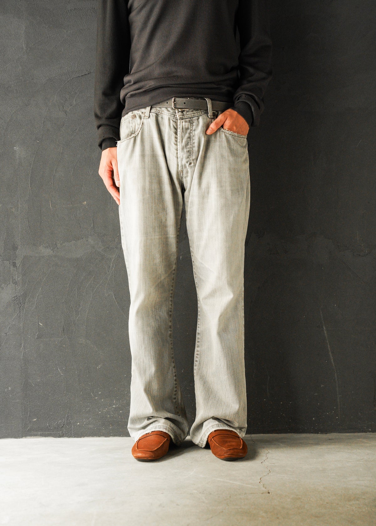 00’s EMPORIO ARMANI wide straight jeans