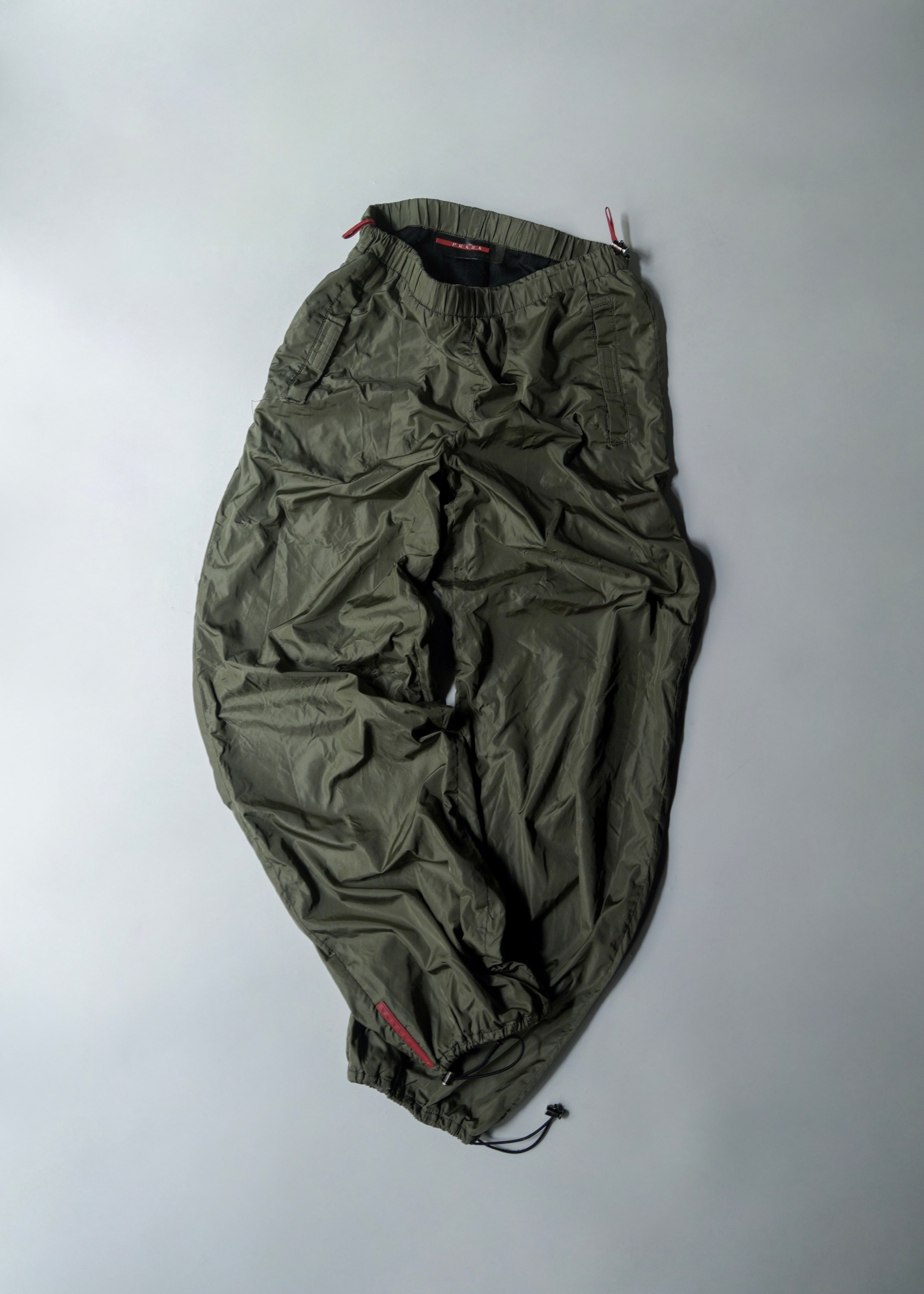 90's PRADA SPORT draw code nylon pants