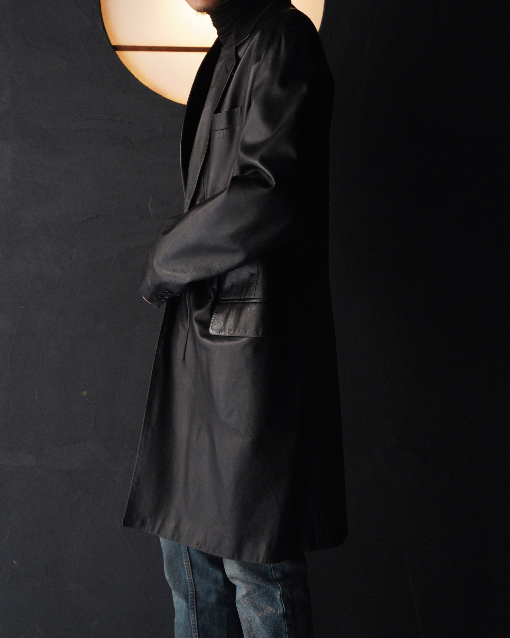 タキさま 専用 helmut lang CETTEN | HELMUT LANG fly front leather