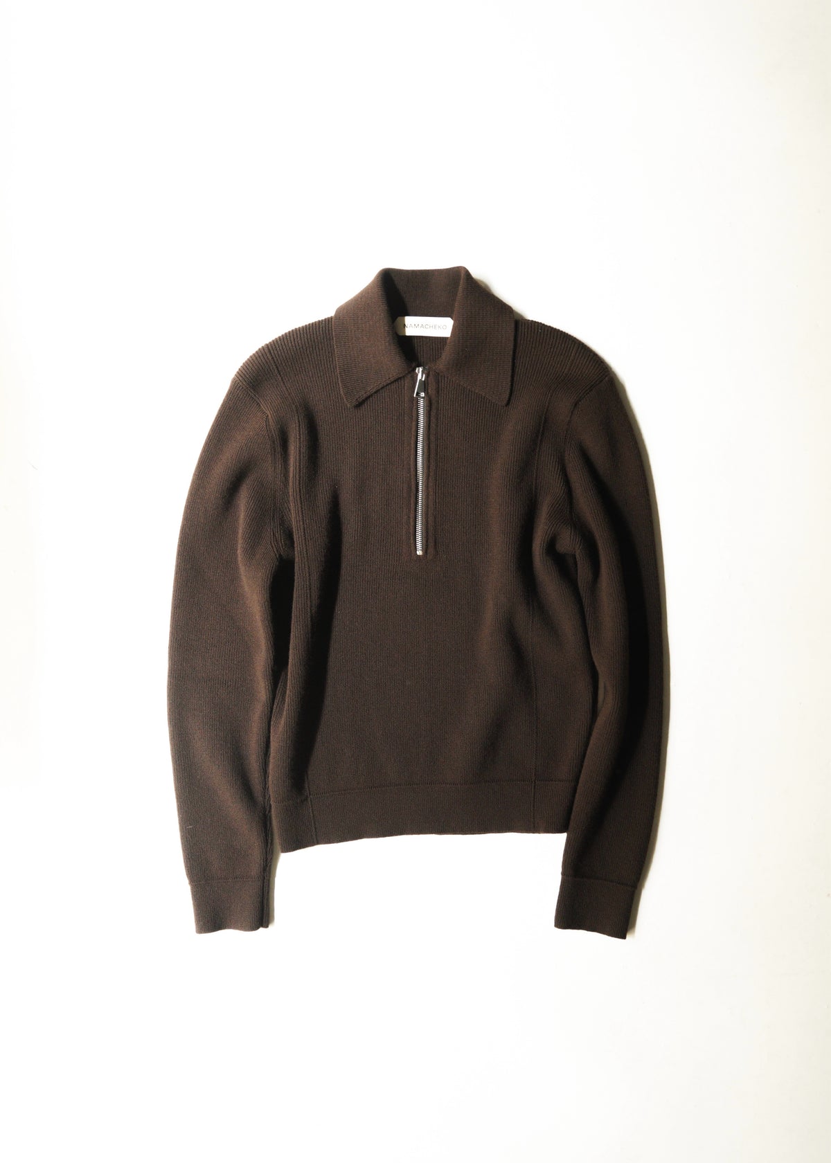 NAMACHEKO 26AW MABEL POLO / BROWN