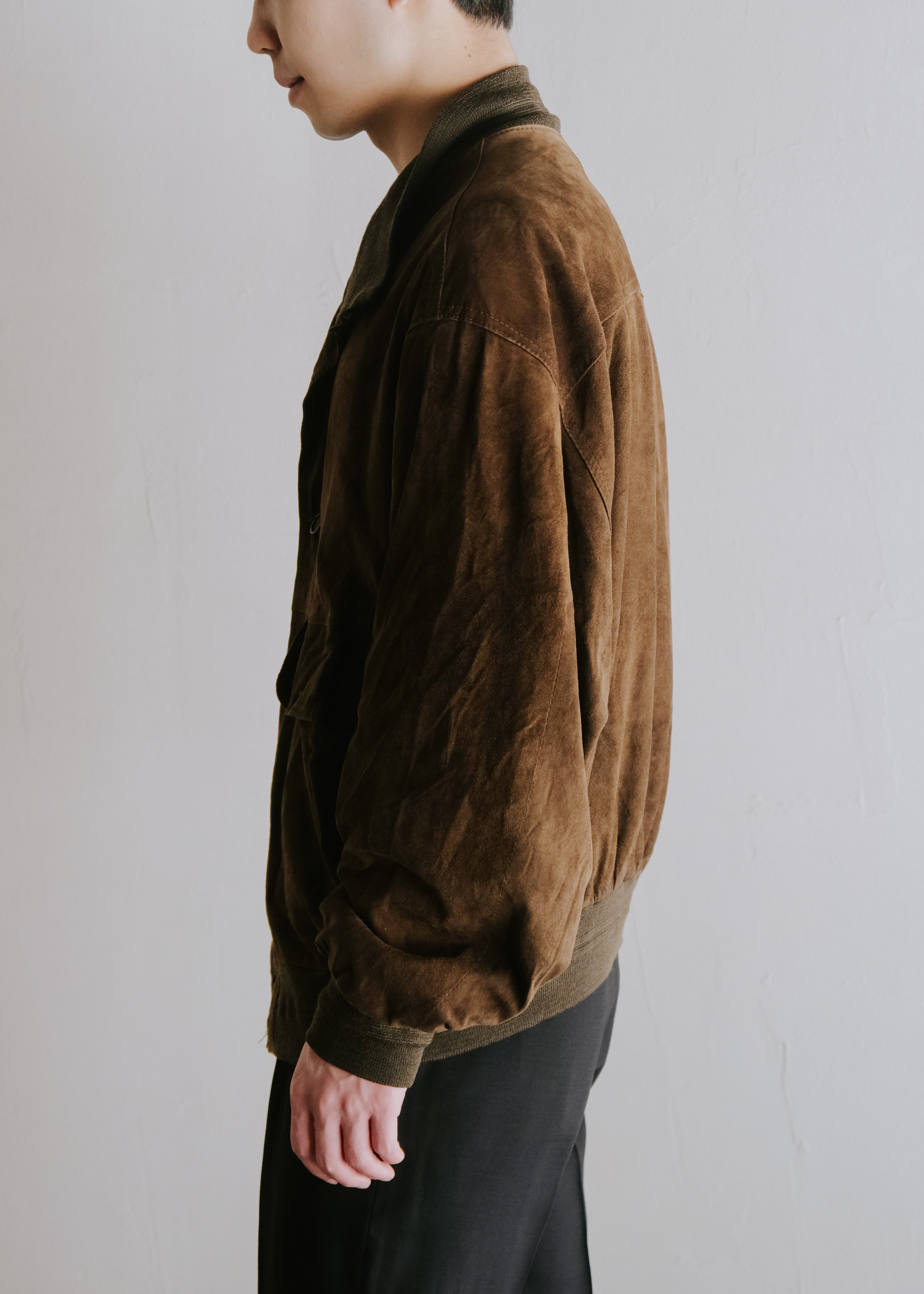 80's vintage suede leather valstar jacket
