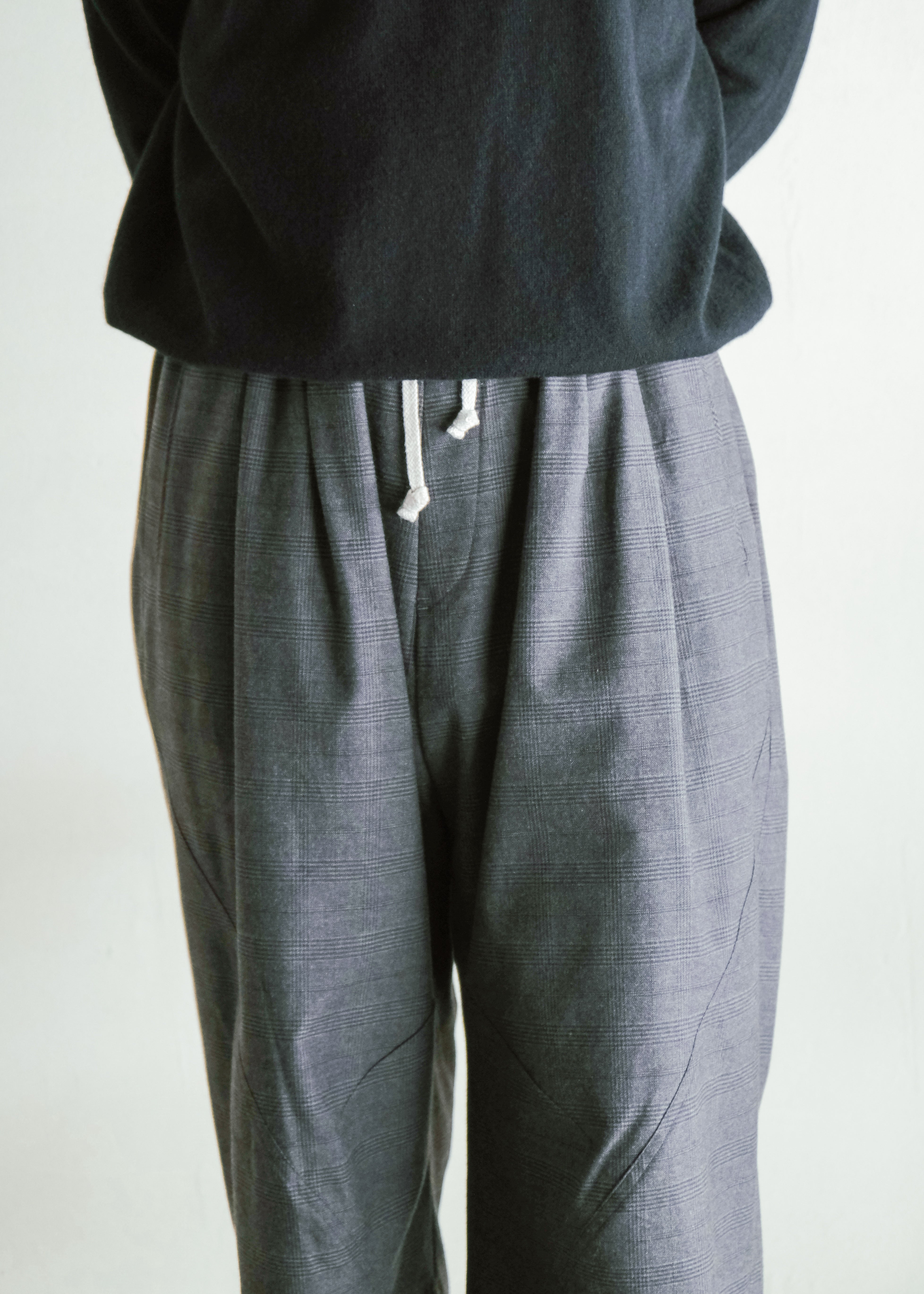 HOMO LUDENS 26AW Ex. Y.M. Jockey easy パンツ charcoal メンズ