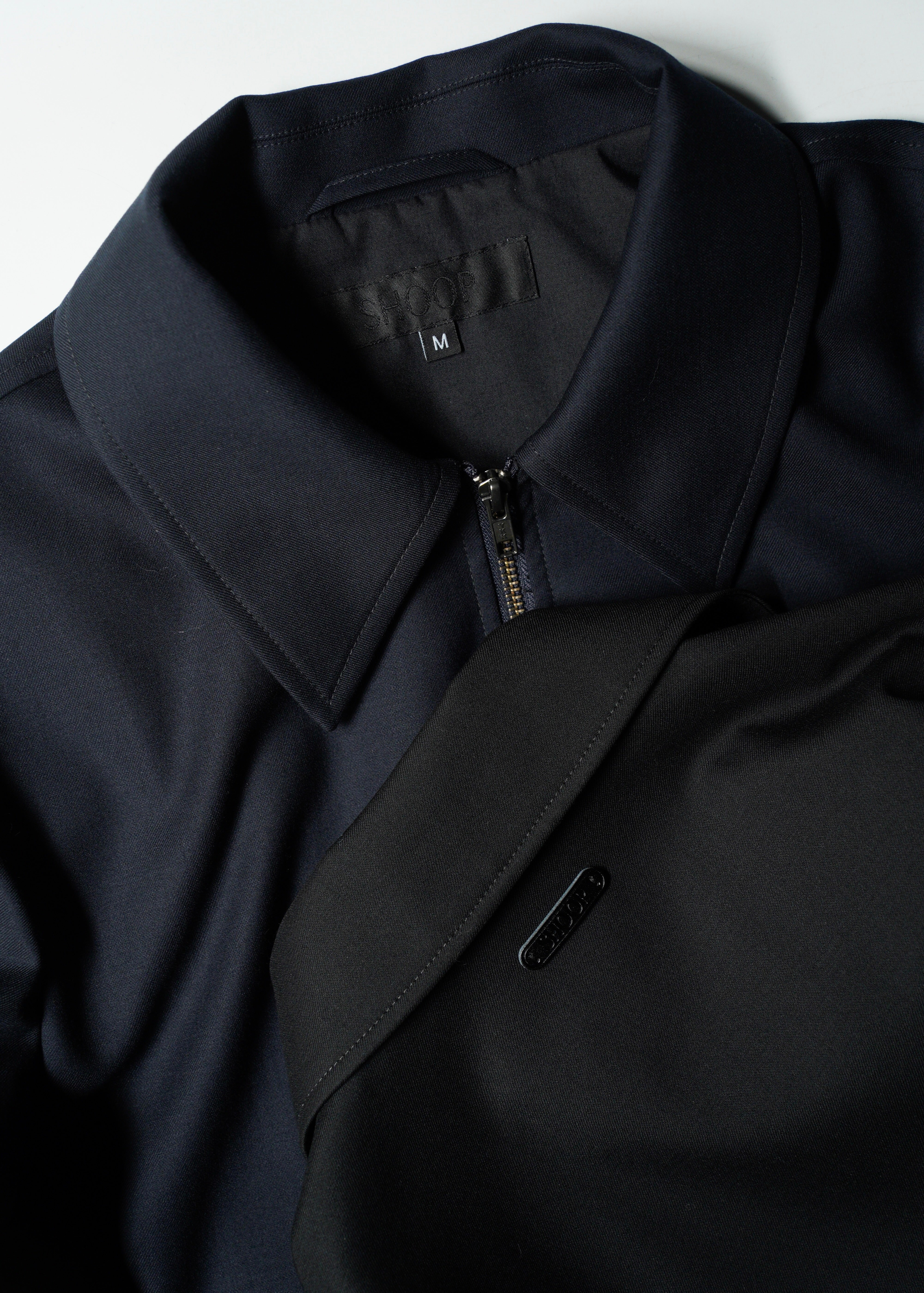 SHOOP 26SS EVERYDAY ZIPPER JACKET / Dark Navy
