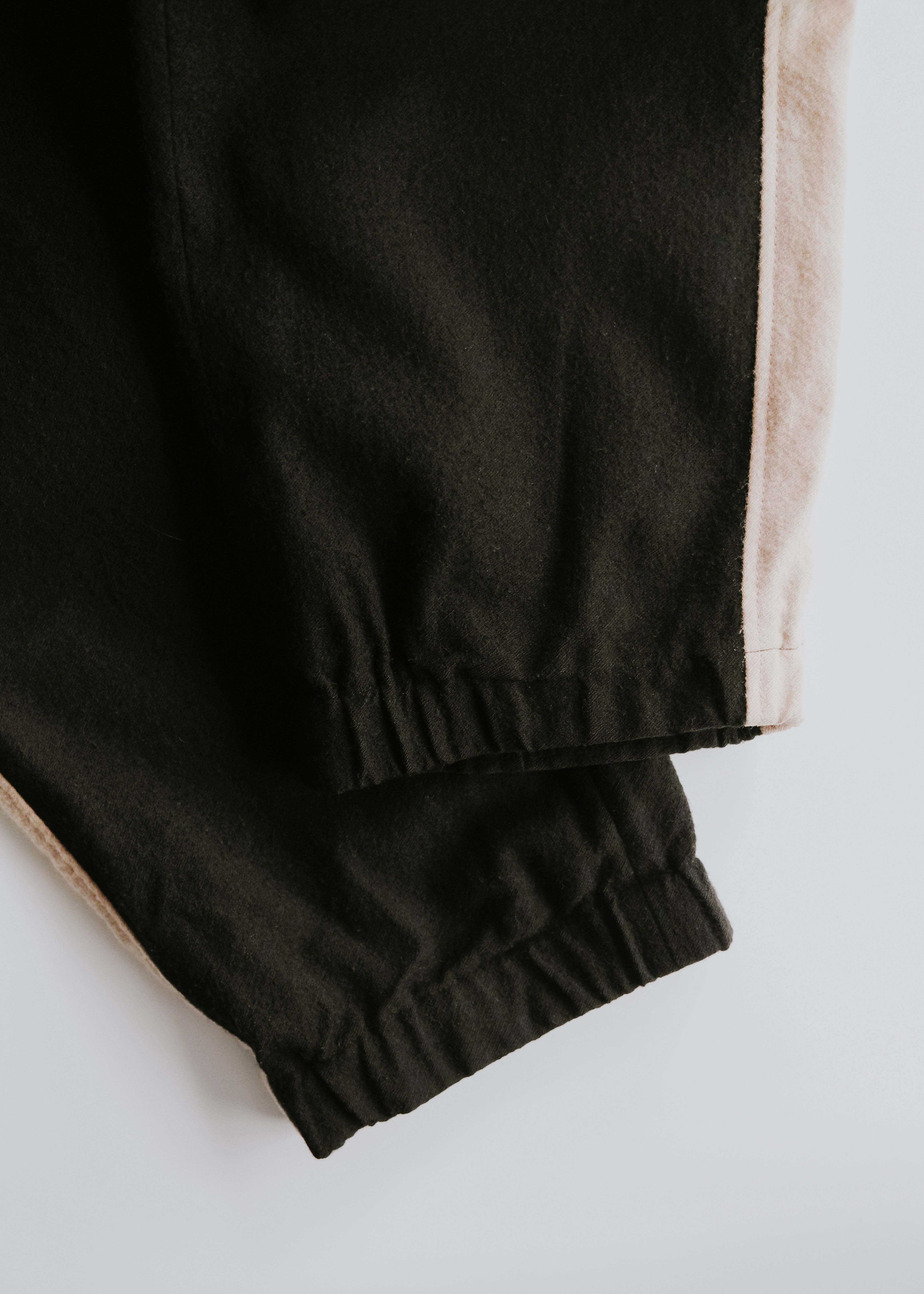 DRIES VAN NOTEN 03AW side line wool easy pants