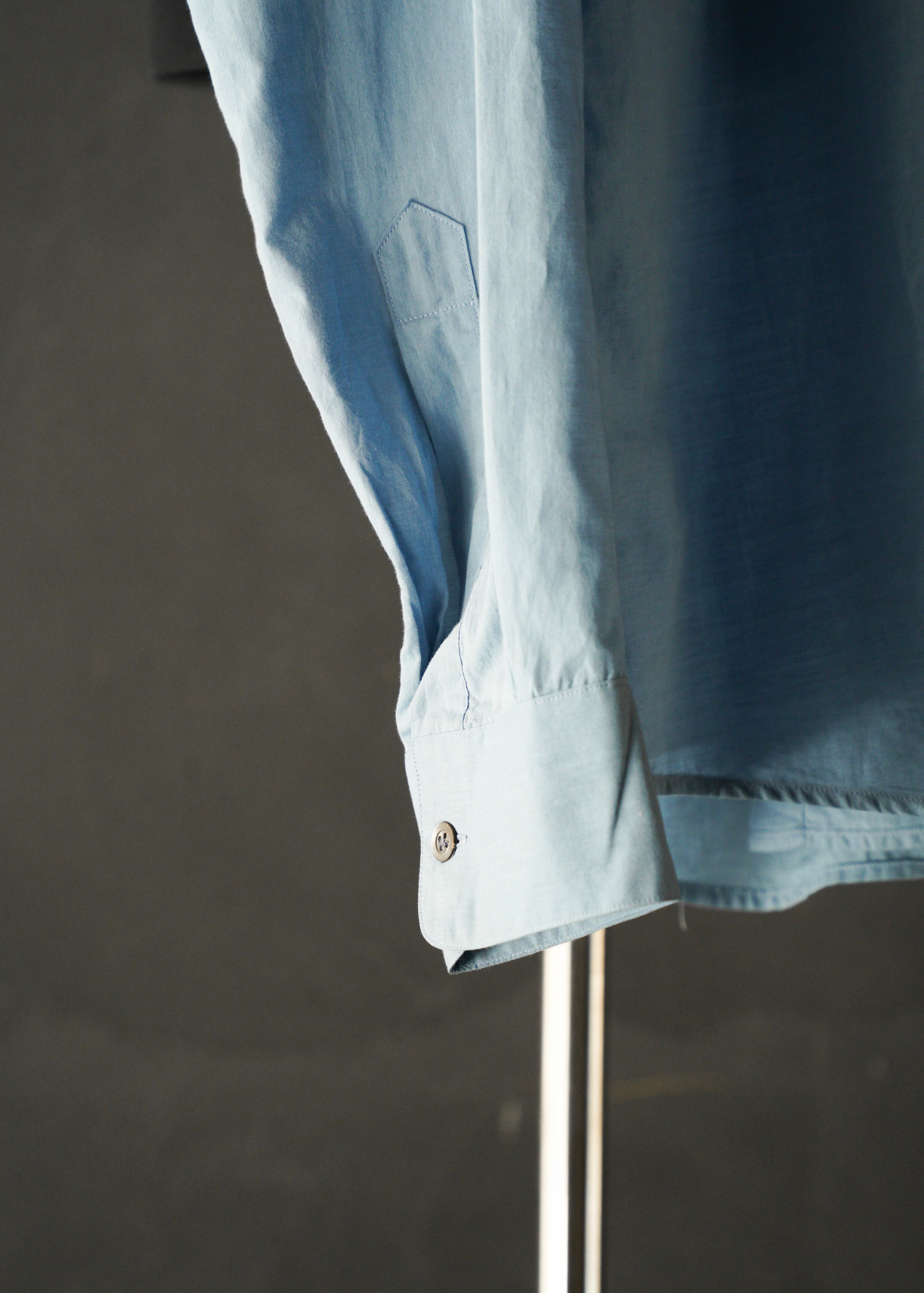 DRIES VAN NOTEN 13SS line color cotton shirt