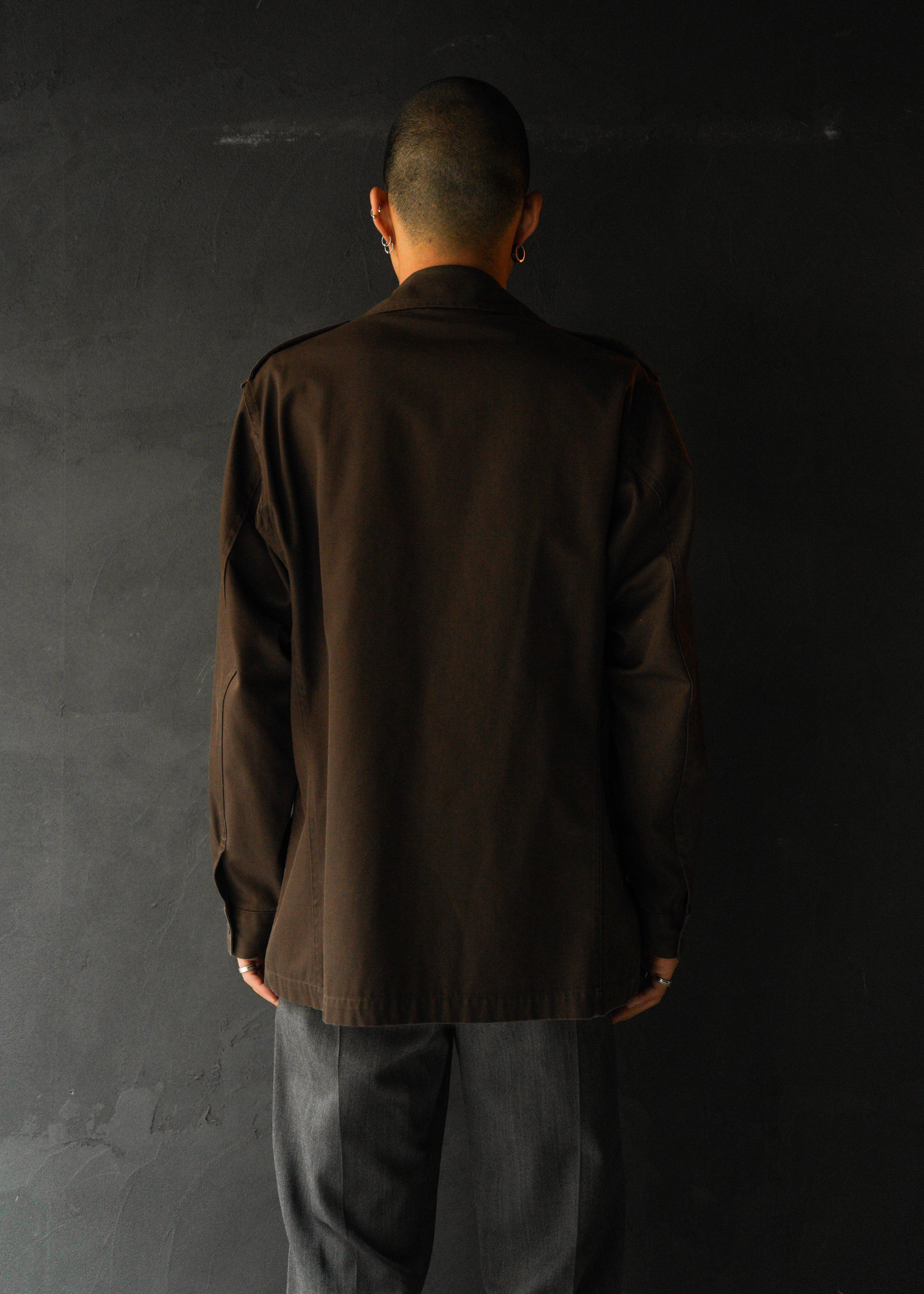 A.P.C. アーペーセー 90年代 フライフロント ミリタリージャケット 古着 ヴィンテージ フレンチカジュアル メンズ