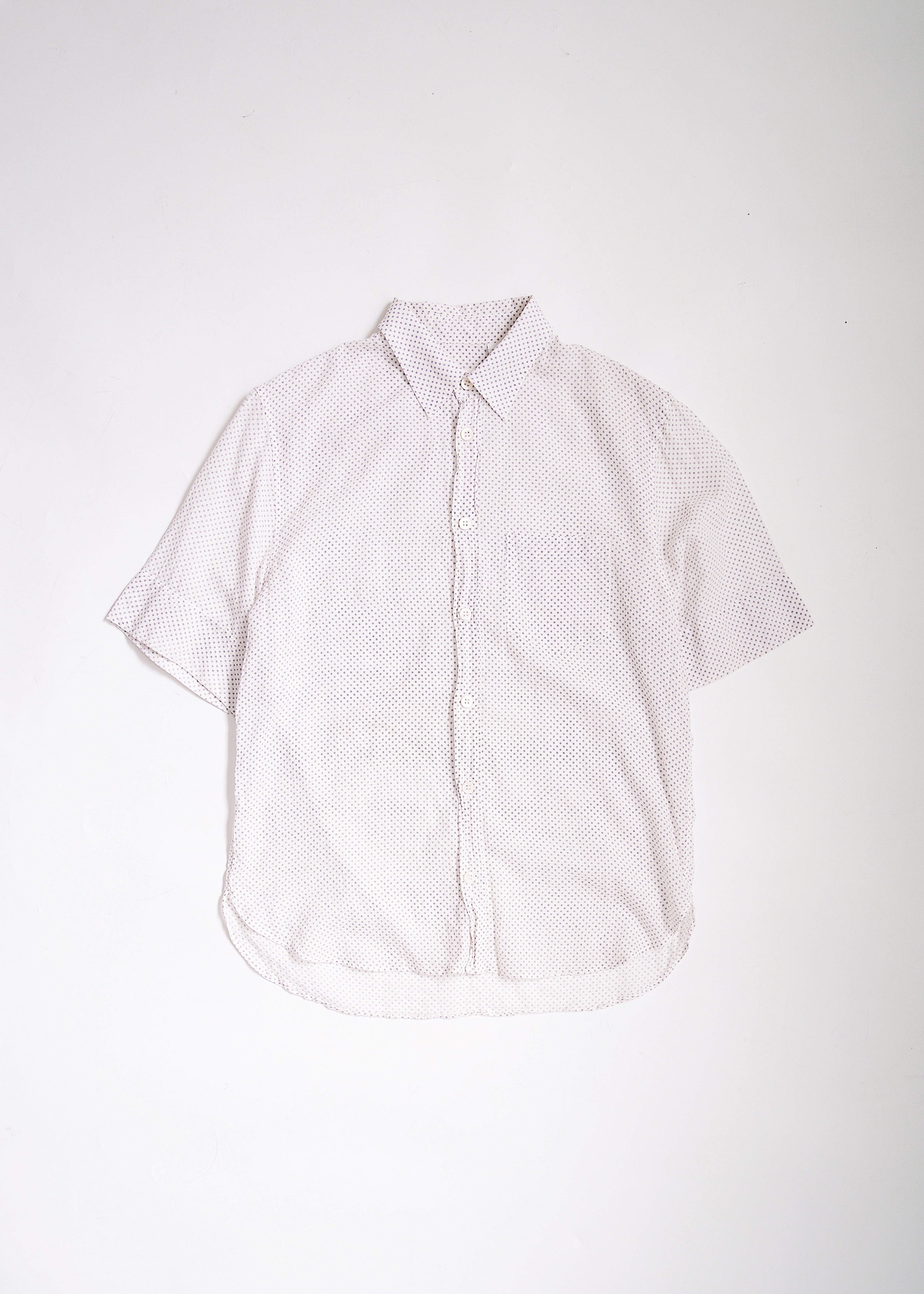 00's MARC JACOBS cotton dot shirt
