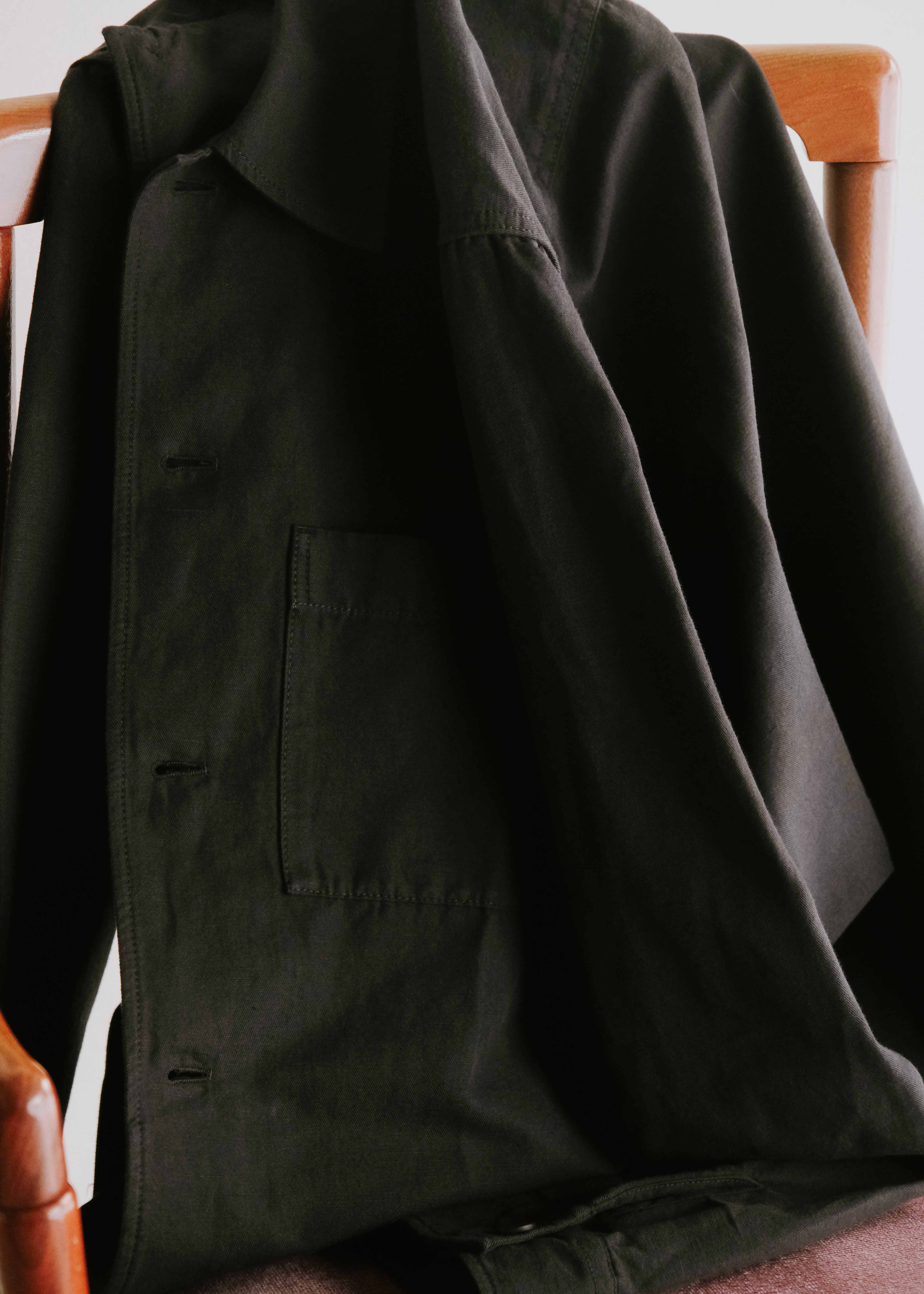 JEAN PAULKNOTT 26SS MEN'S WORKER JACKET / BLACK