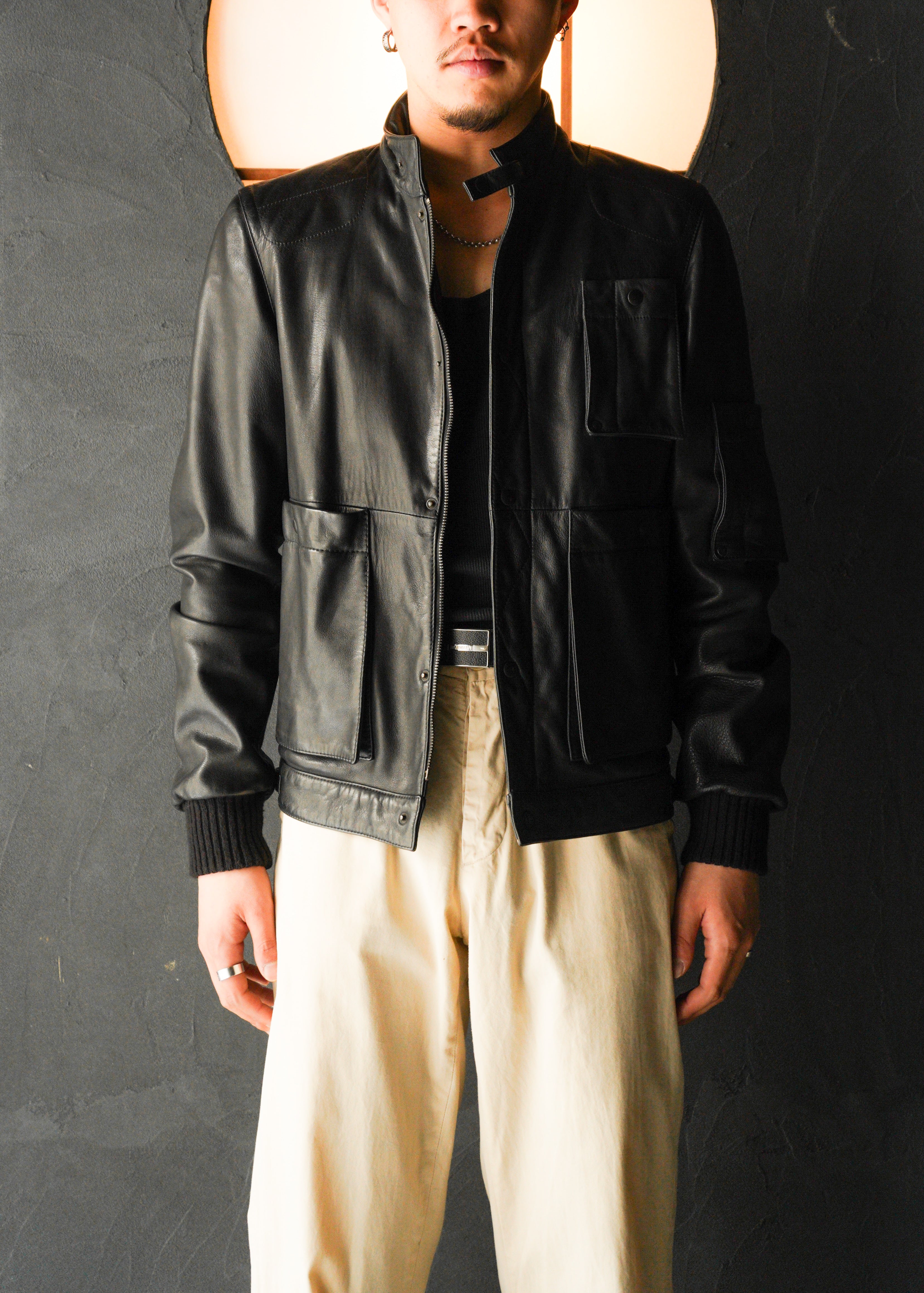 Martin Margiela 07awライナーボア モッズコート 48 CETTEN | MARTIN MARGIELA 07AW multiple pockets single leather