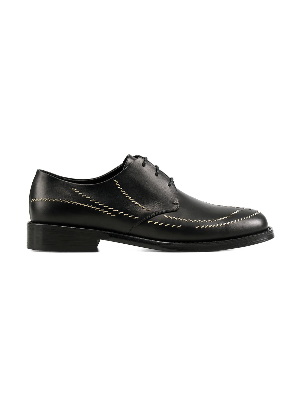 POST ARCHIVE FACTION 26SS SASHIKO Derby / Matt Black