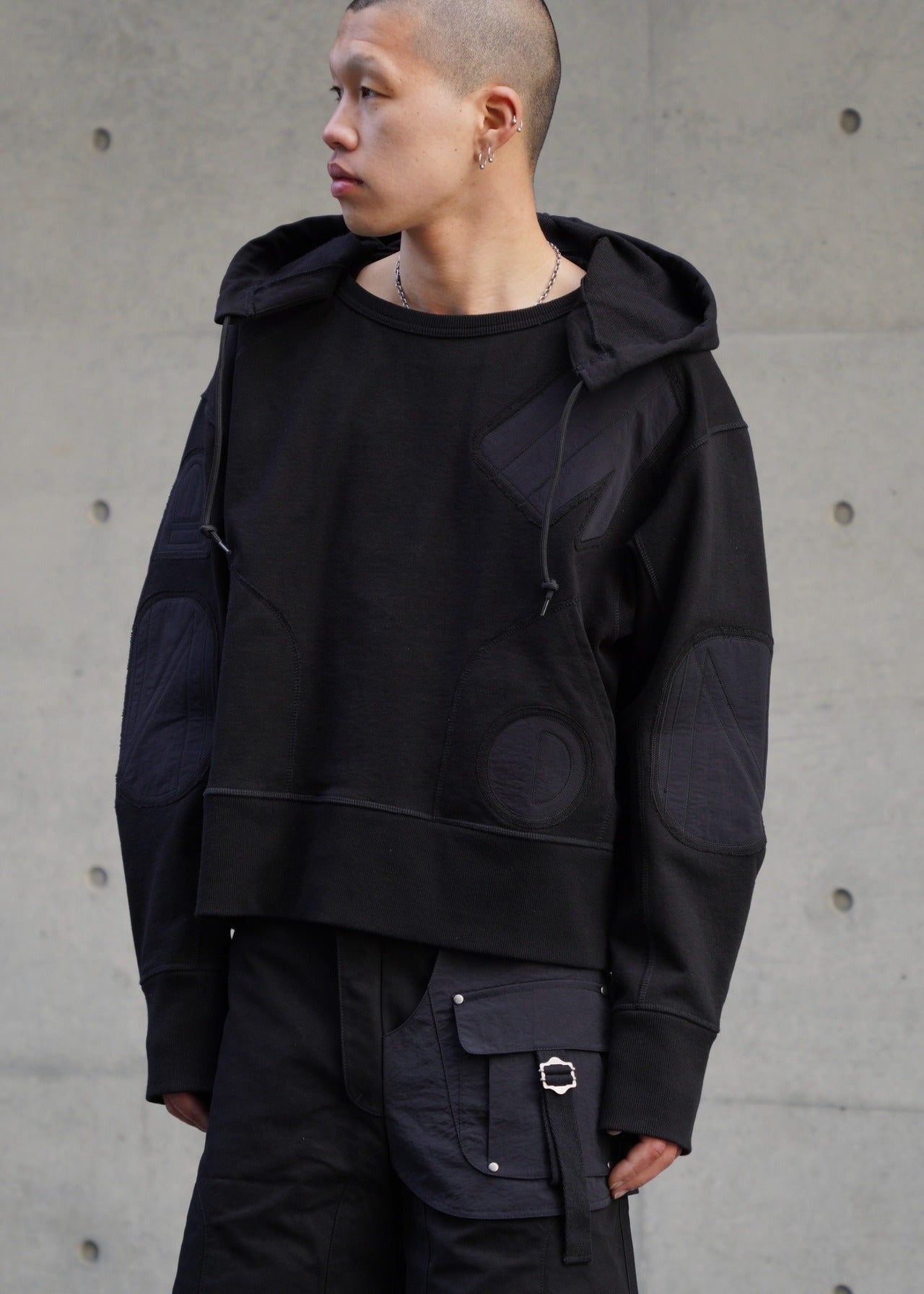 D.Nart.Ampta PATCH HOODIE