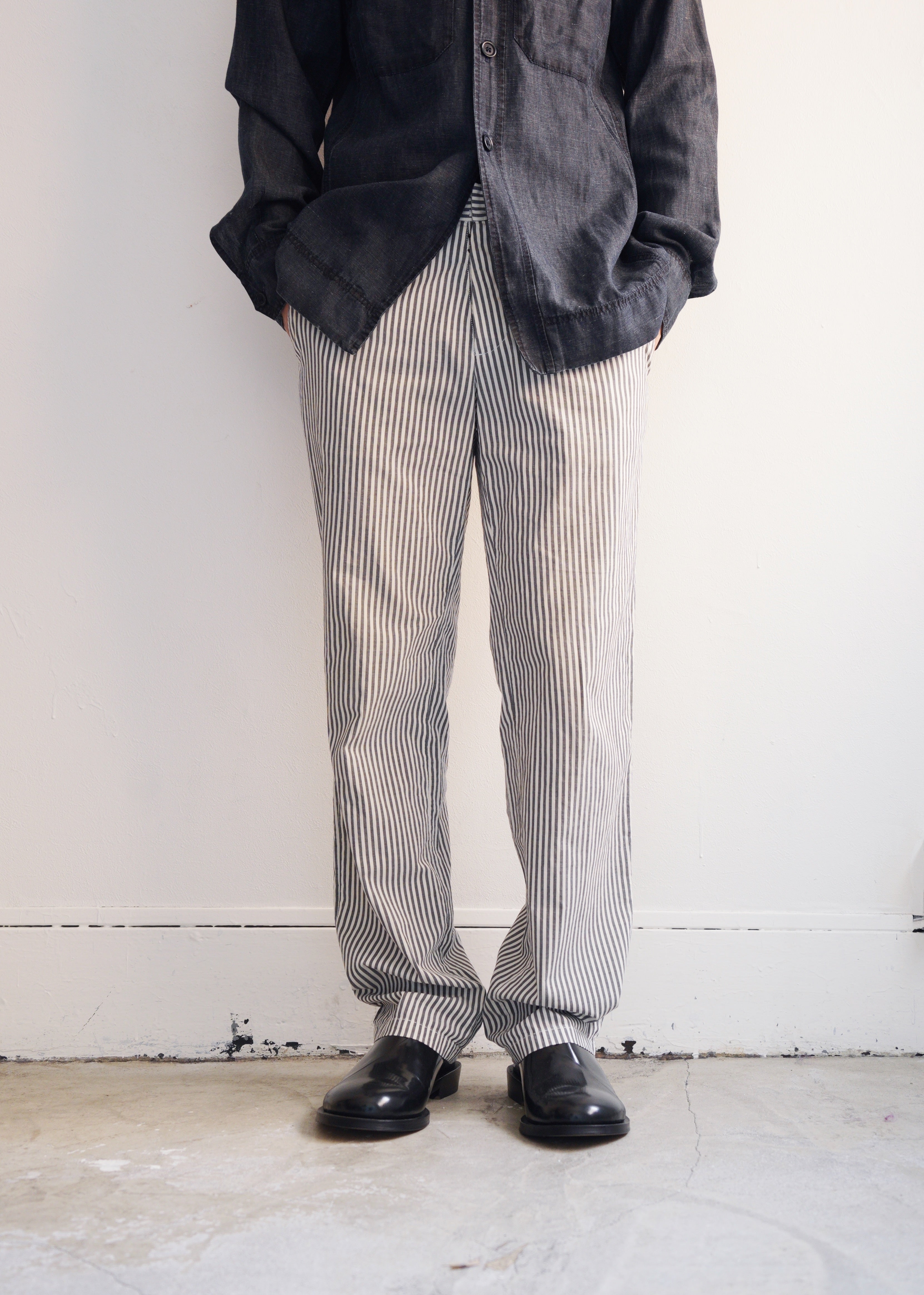 Maison Martin Margiela 12SS cotton straight trousers