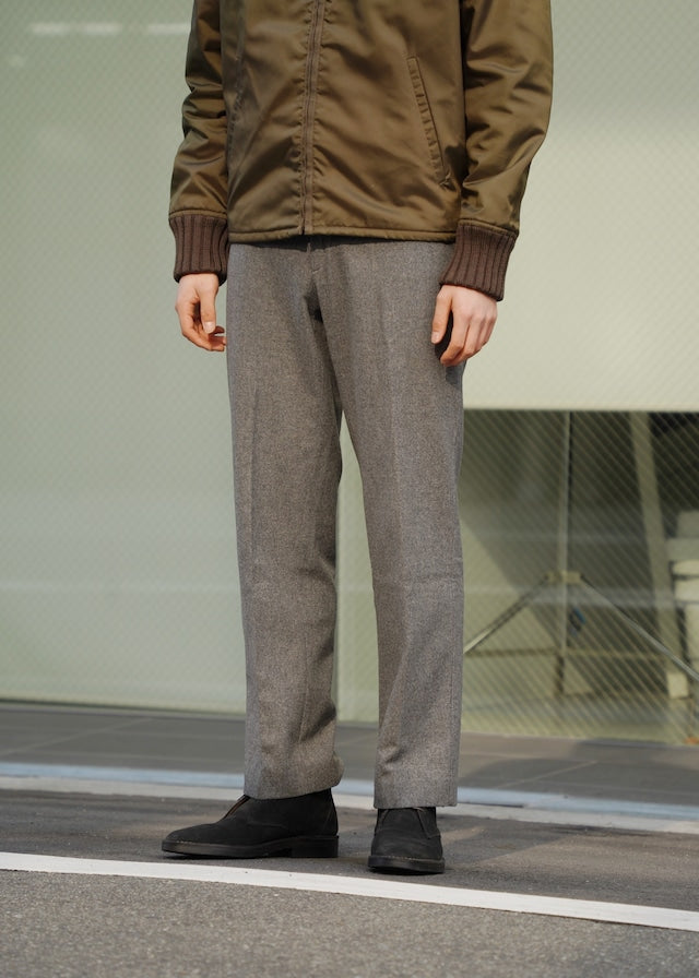 90's A.P.C. cropped wool slacks