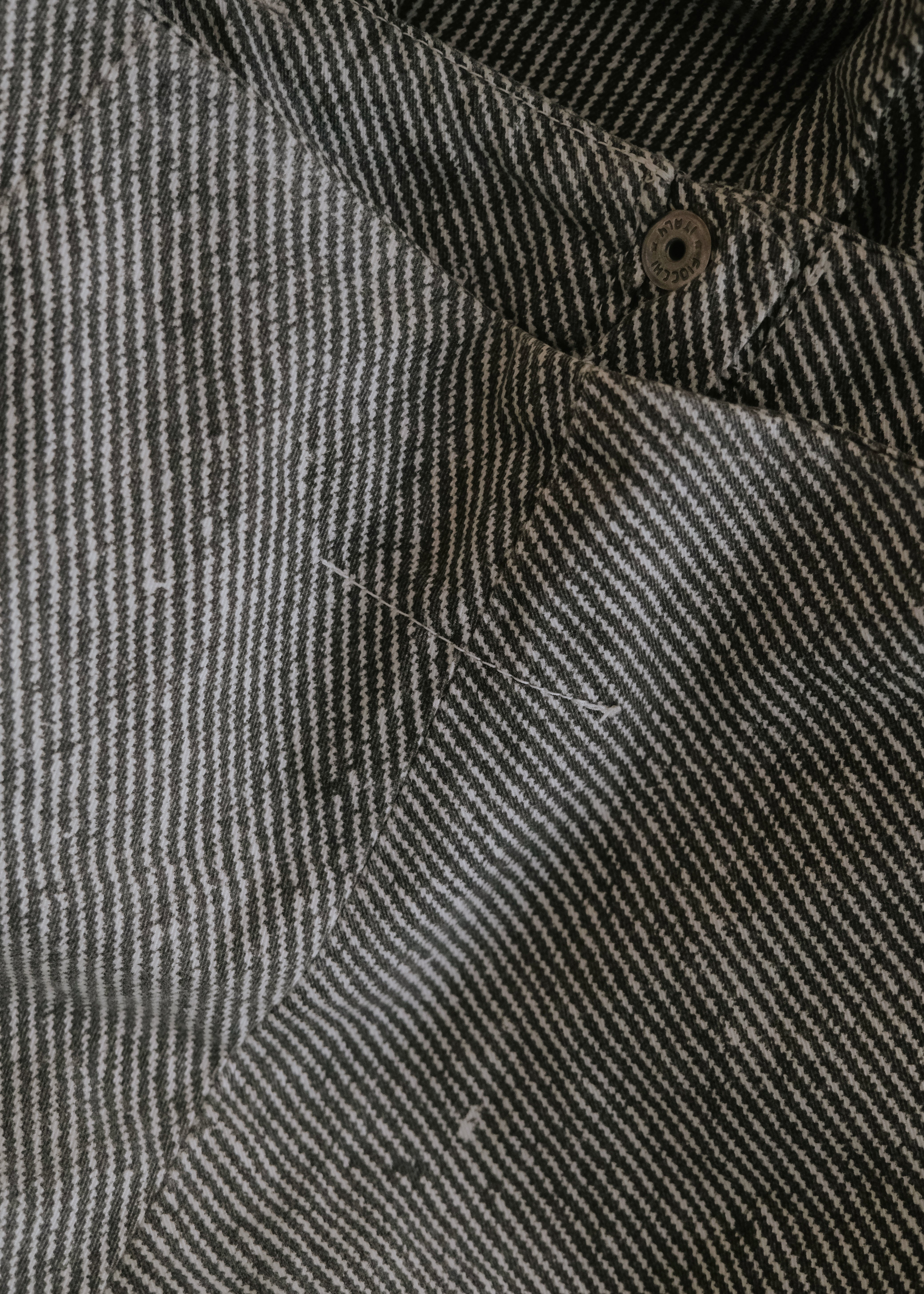 【10 Corso Como】Martin Margiela ⑥ 04SS slim stripe bootcut cotton trousers