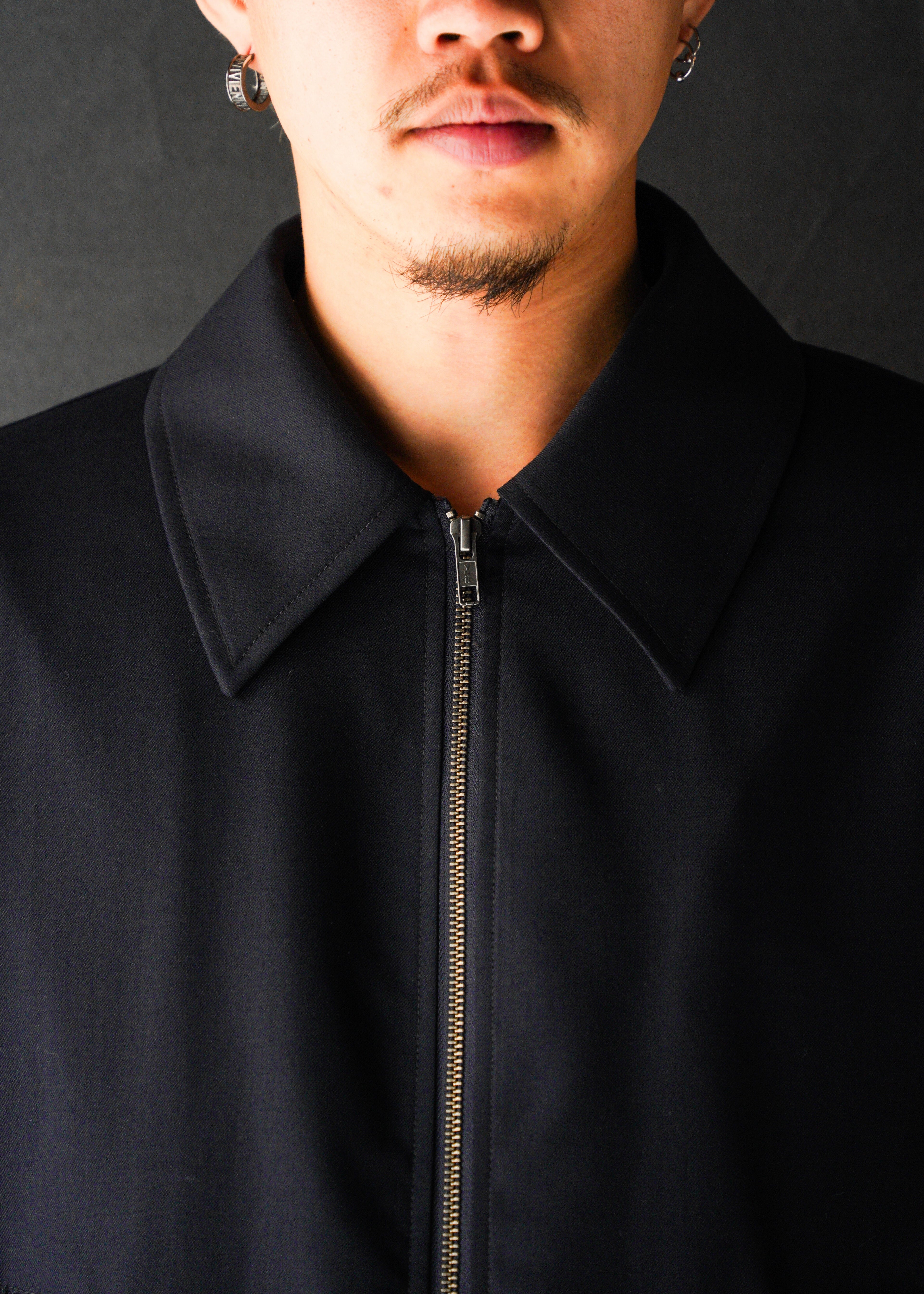 SHOOP 26SS EVERYDAY ZIPPER JACKET / Dark Navy