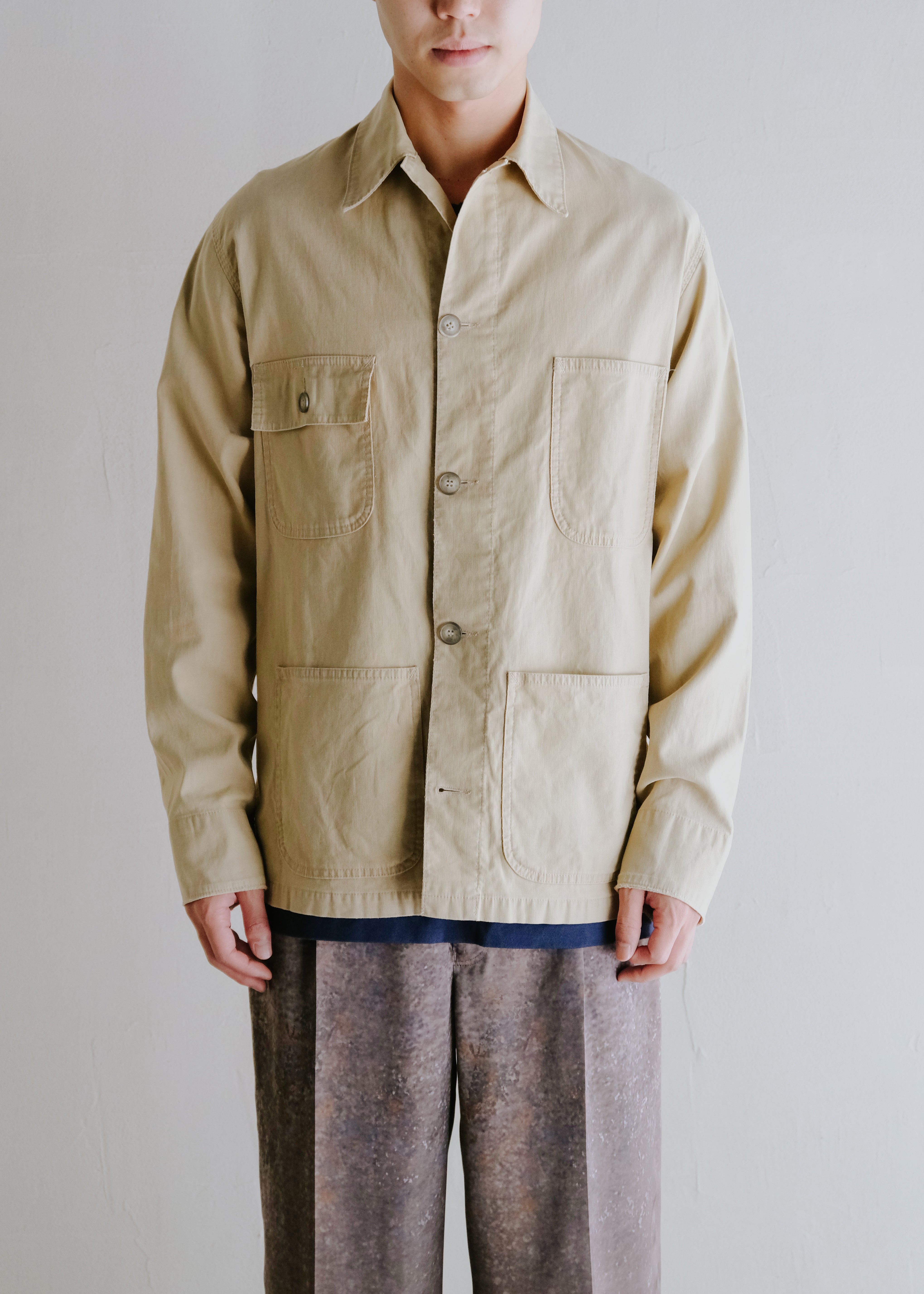 90's A.P.C cotton coverall jacket