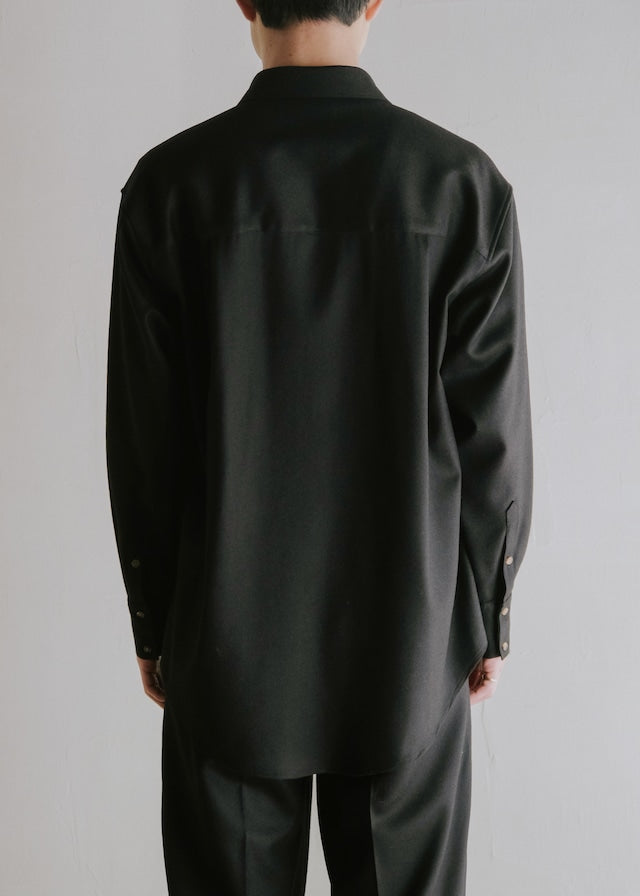 Ex. SASAKI SATORU imperfection shirt / Black