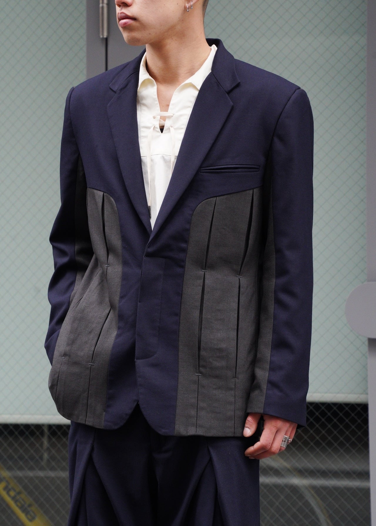 D.Nart.Ampta PLEATS JACKET
