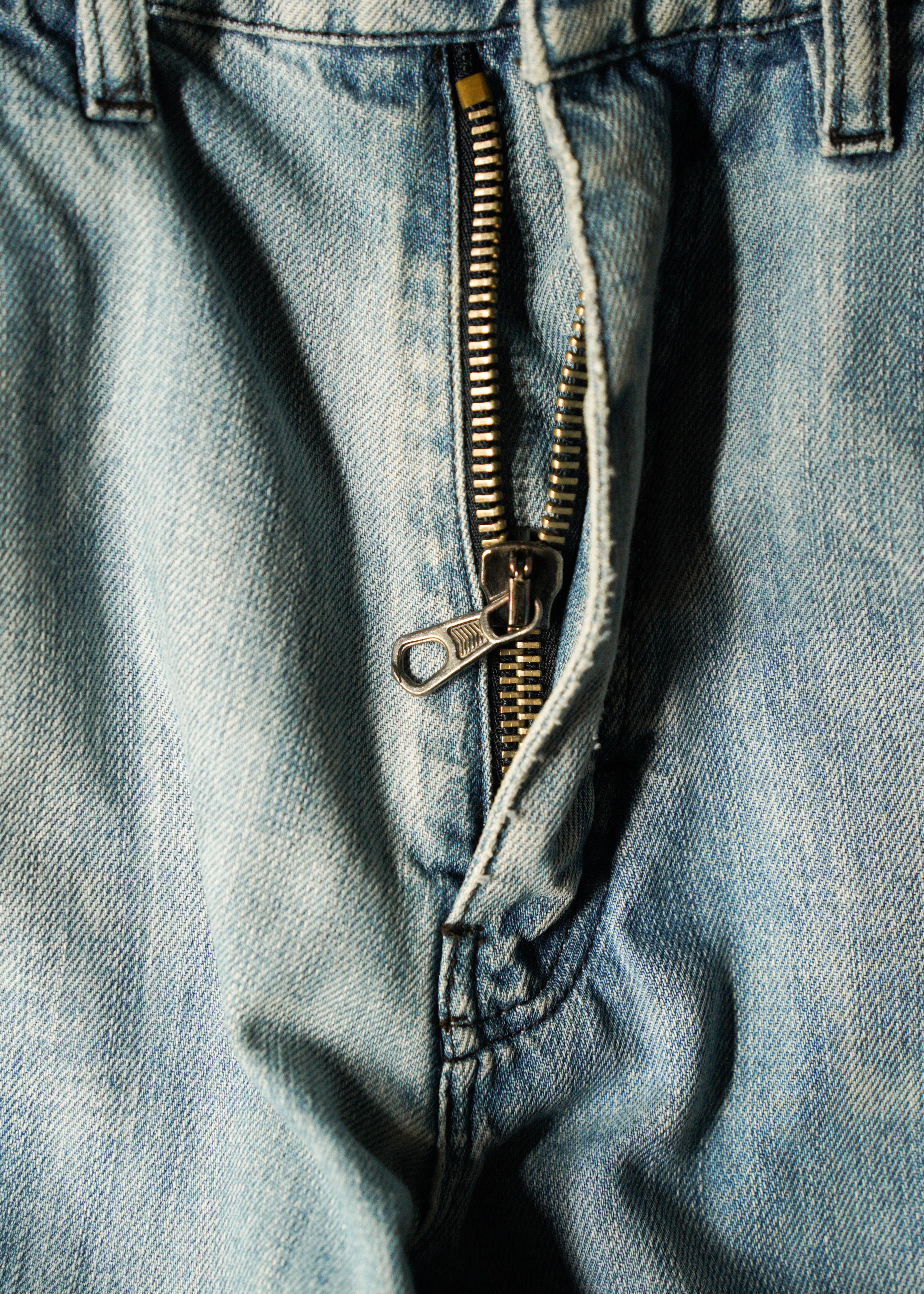 00-10’s BOTTEGA VENETA Intrecciato piping straight jeans