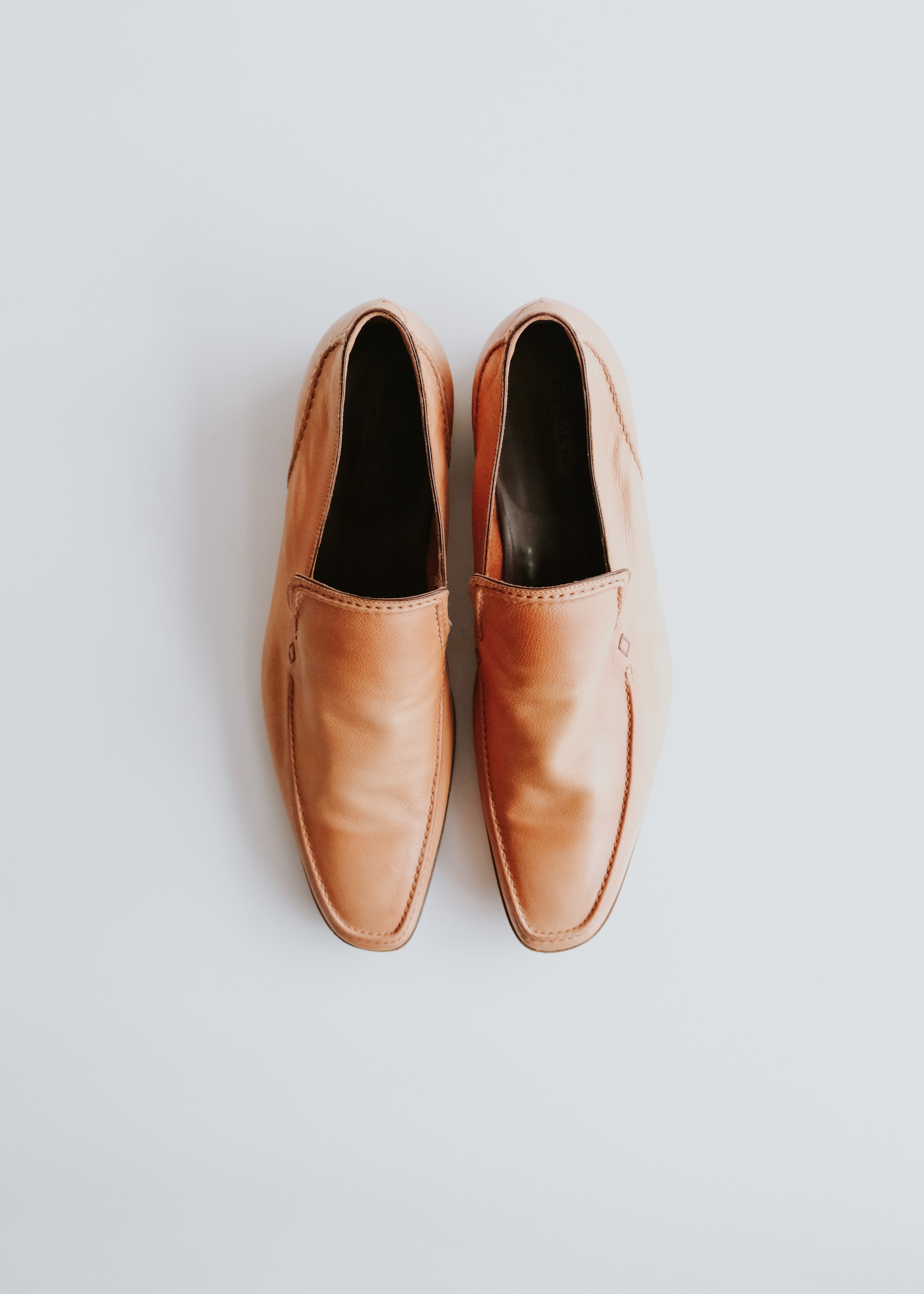 00-10's BOTTEGA VENETA by Tomas Maier slip-on loafers