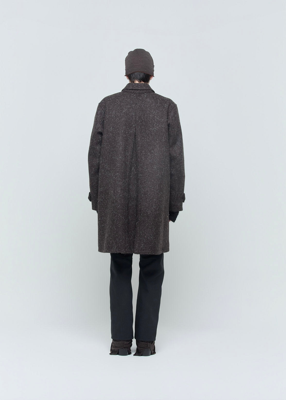 SHOOP 26AW MAXI PLEAT WOOL COAT