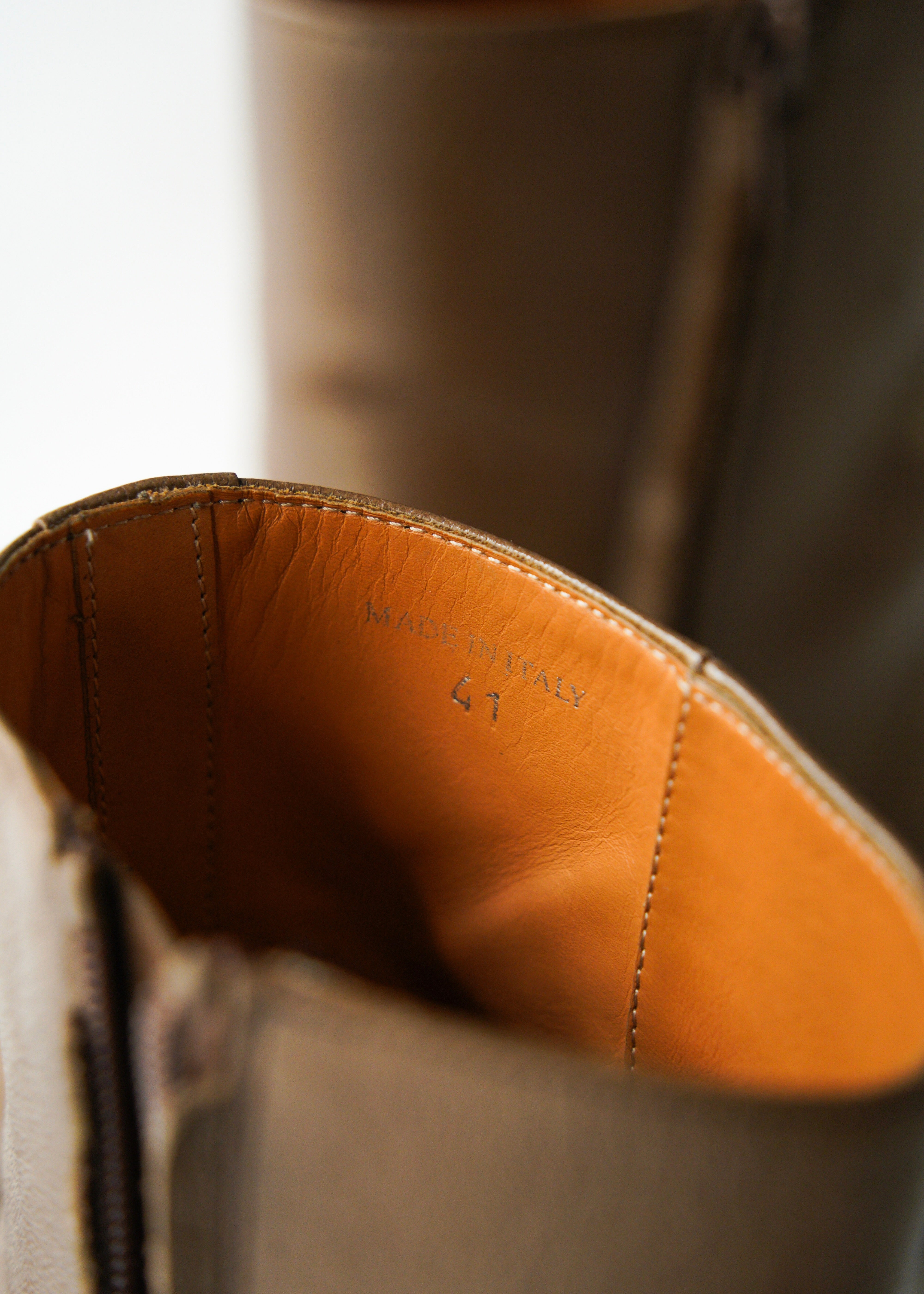 Maison Margiela 2016AW side zip boot