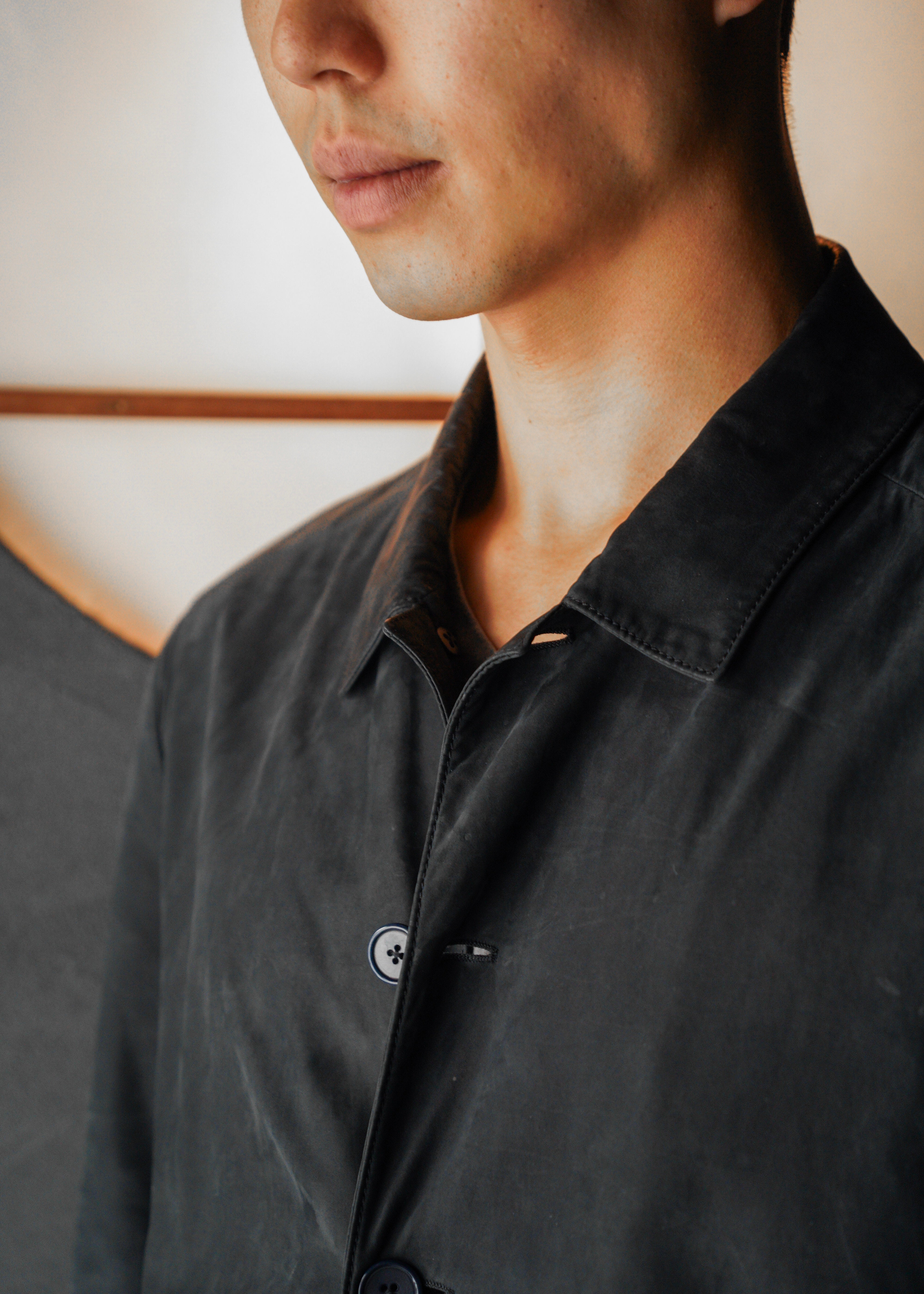 00-10’s BOTTEGA VENETA suede leather field jacket