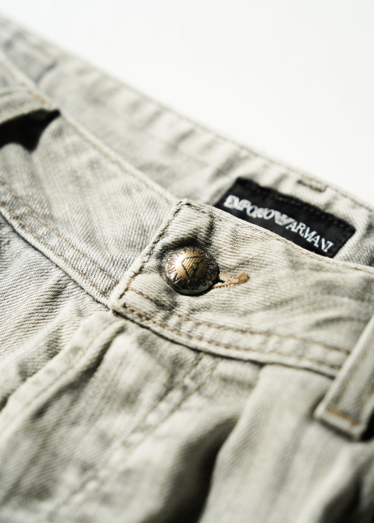 00’s EMPORIO ARMANI wide straight jeans