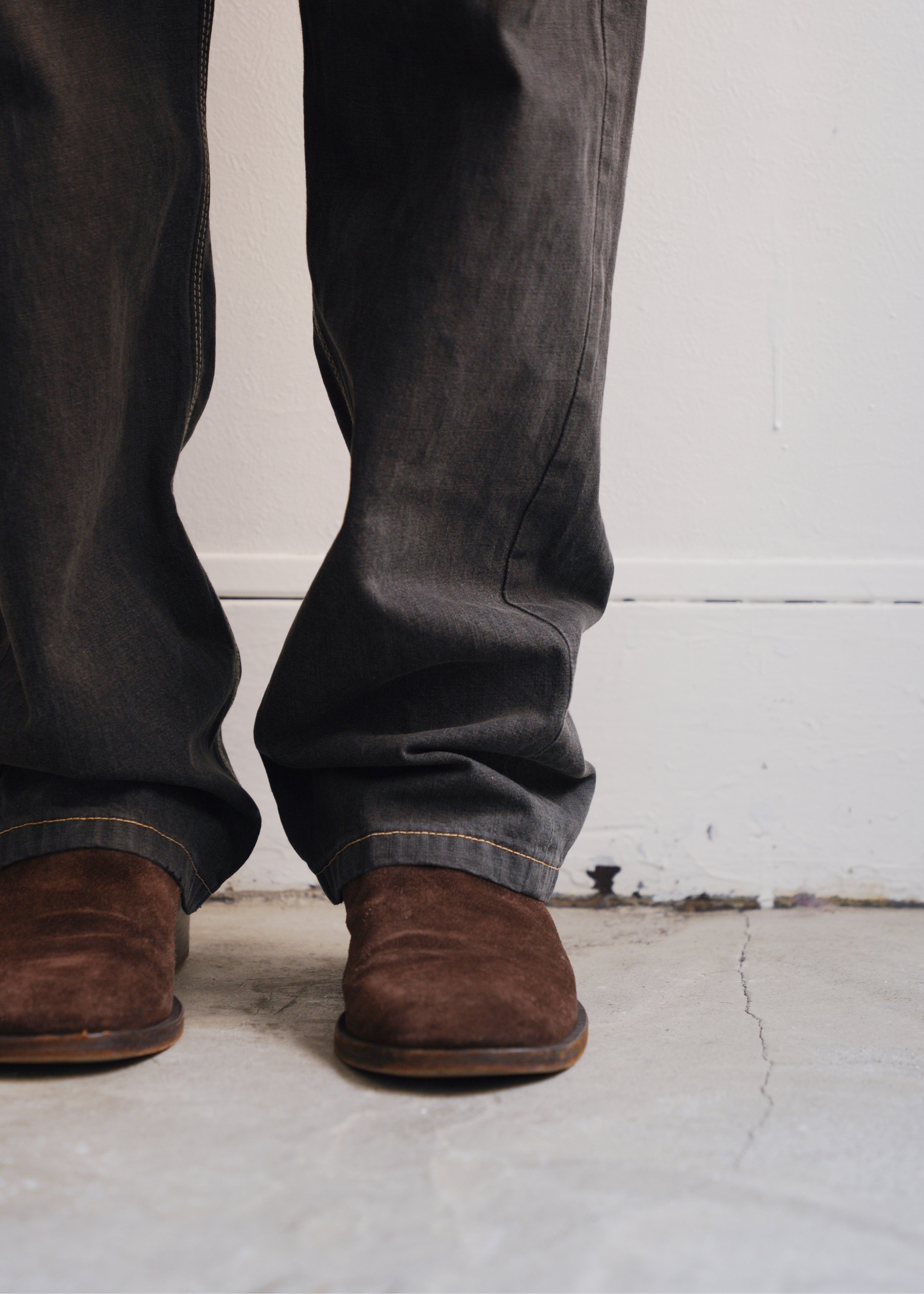 90's JIL SANDER wide straight denim