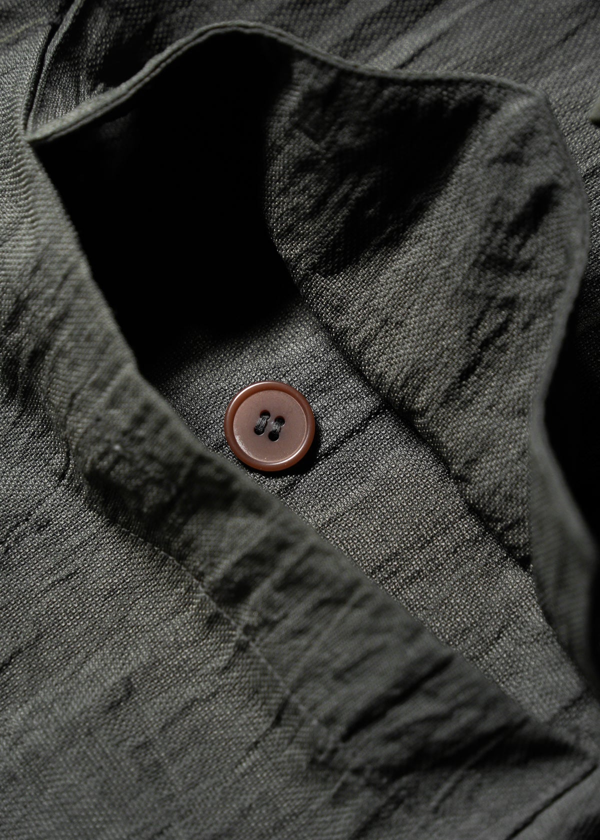 70-80’s GIORGIO ARMANI linen balmacaan coat