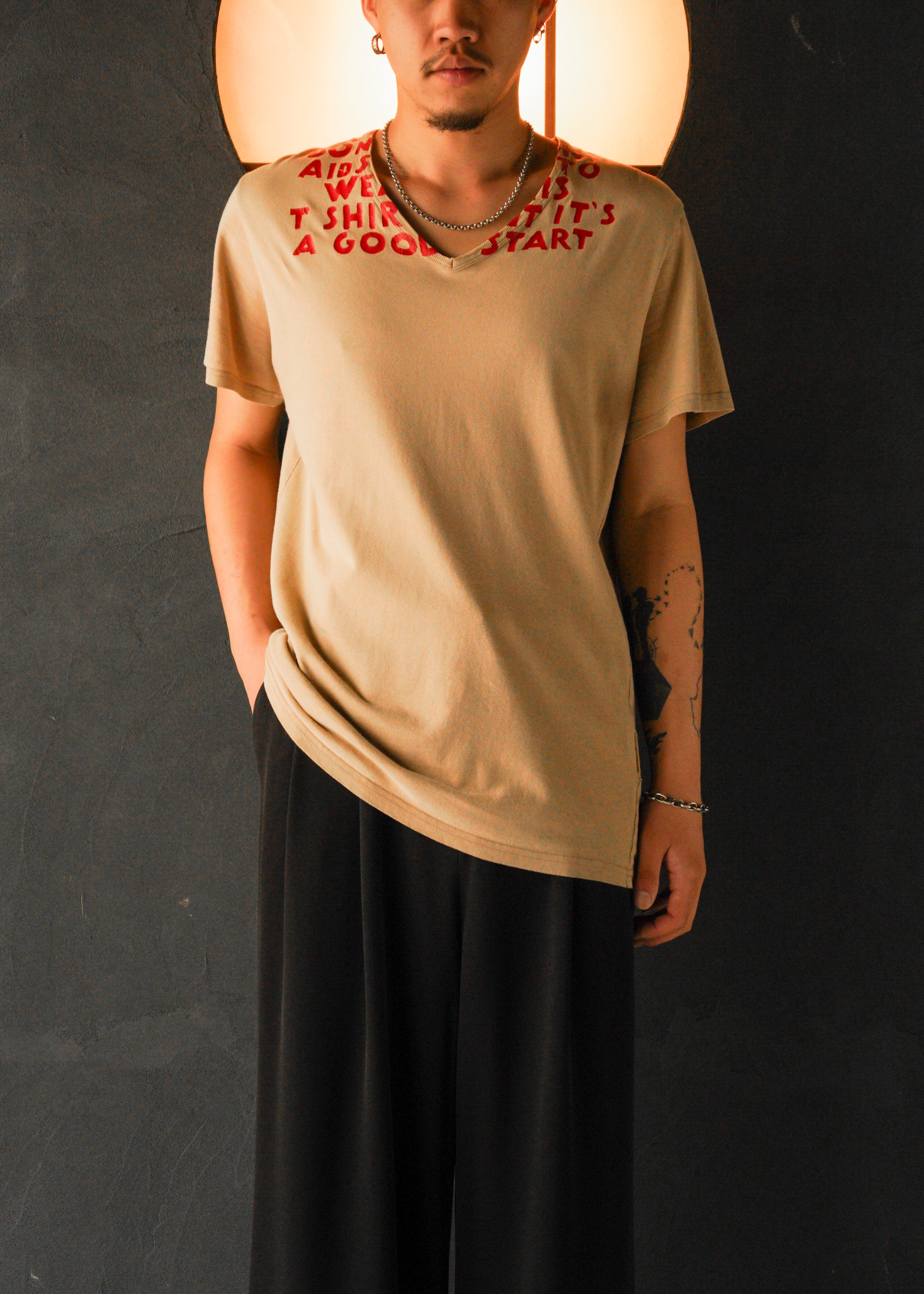 Martin Margiela 08AW AIDS Tee