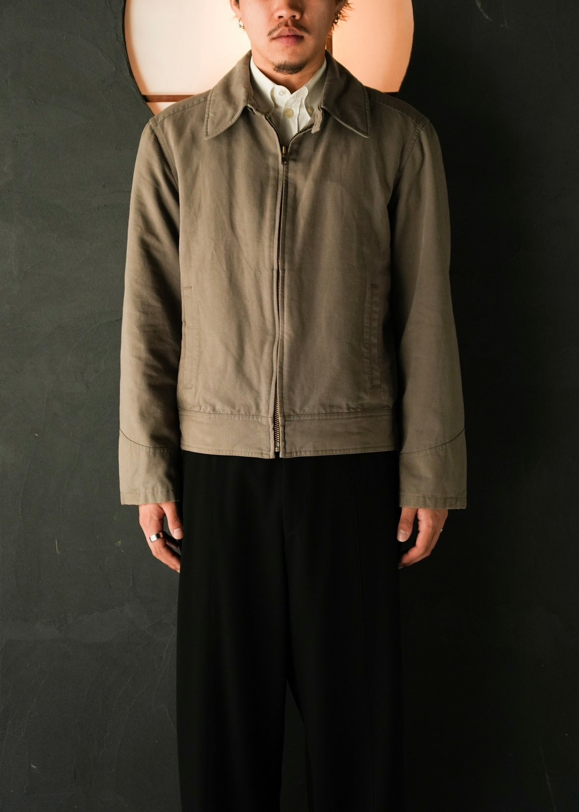 90-00’s agnes b. homme zip up cotton jacket