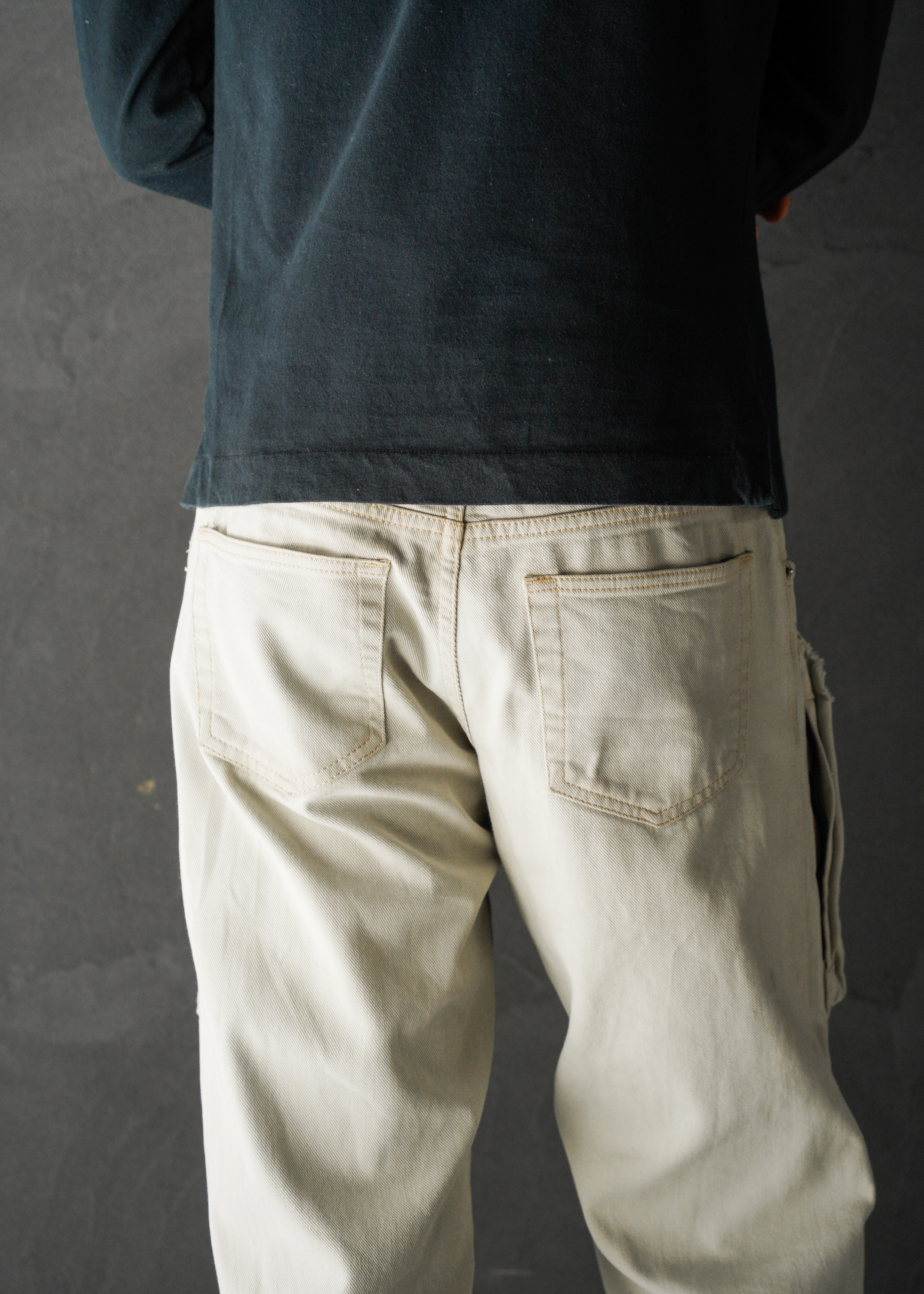 HELMUT LANG 04SS zip pocket classic cut denim
