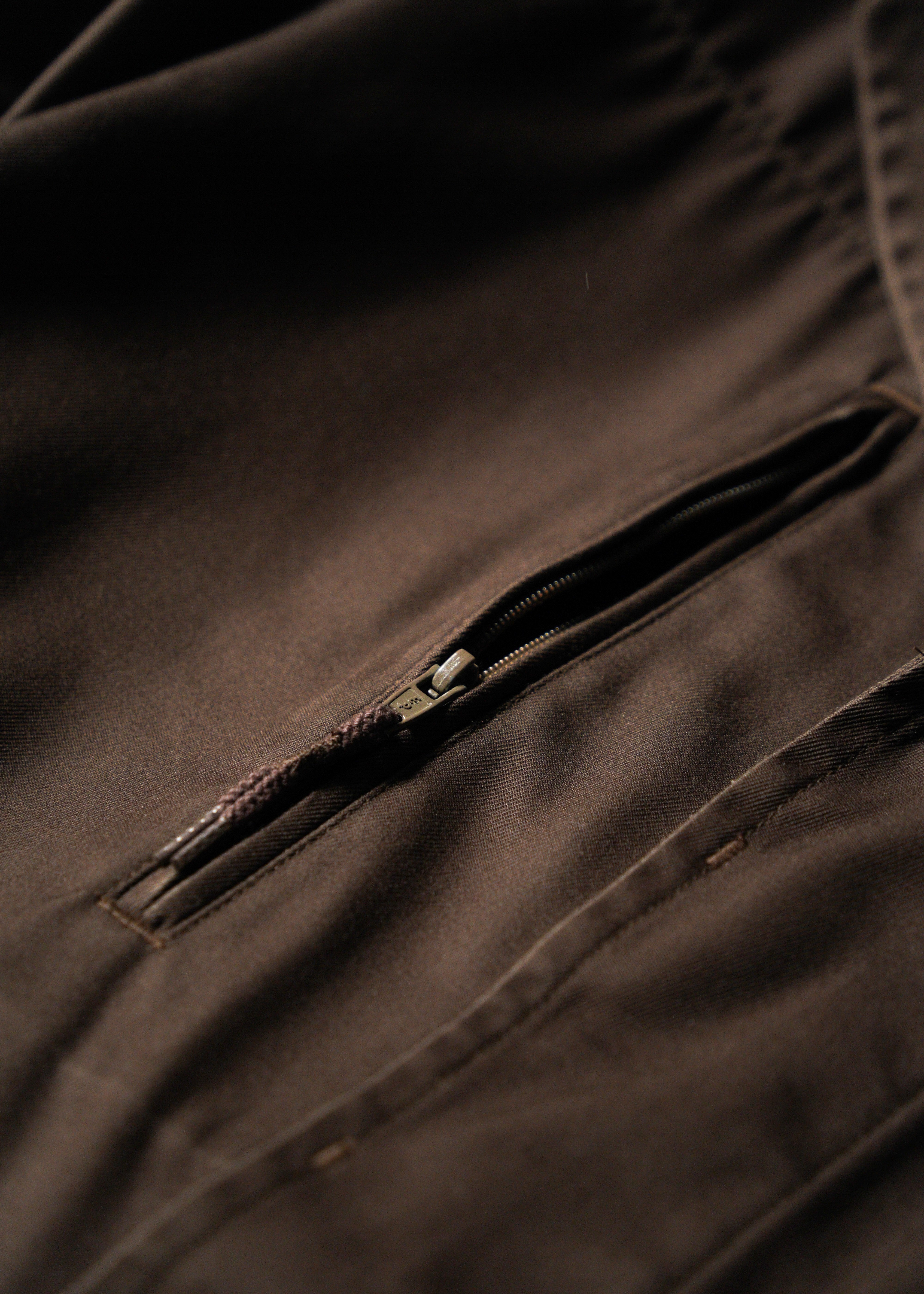 90’s A.P.C. fly front military jacket