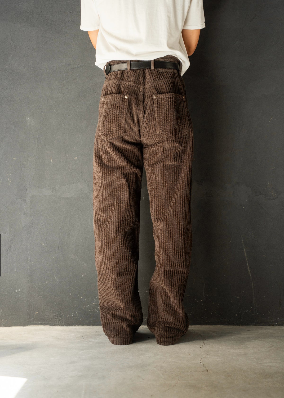 mfpen 26AW Generation Trousers / Dark Brown Amplified Cord